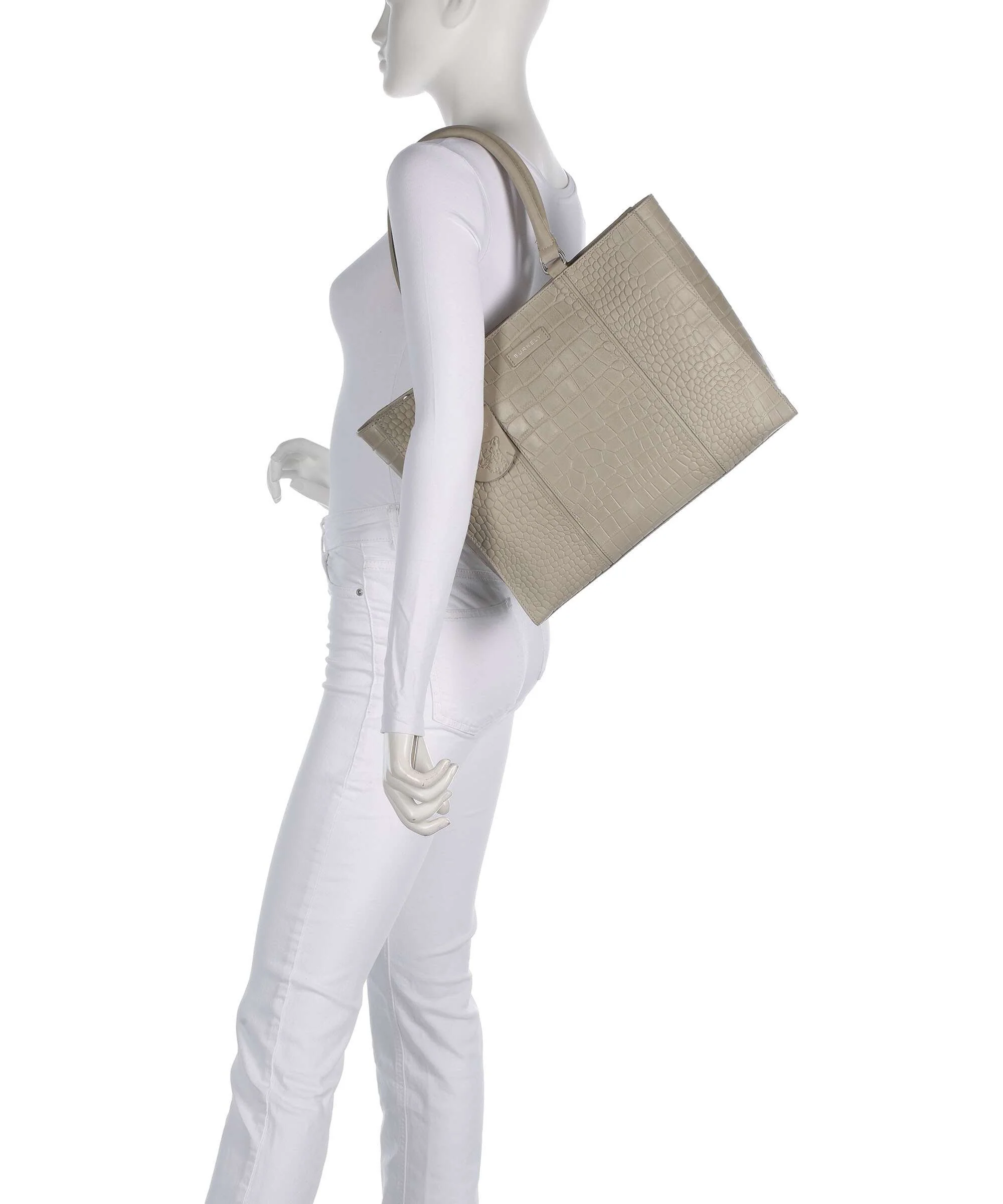 Burkely Cool Colbie Tote bag grey - Image 3