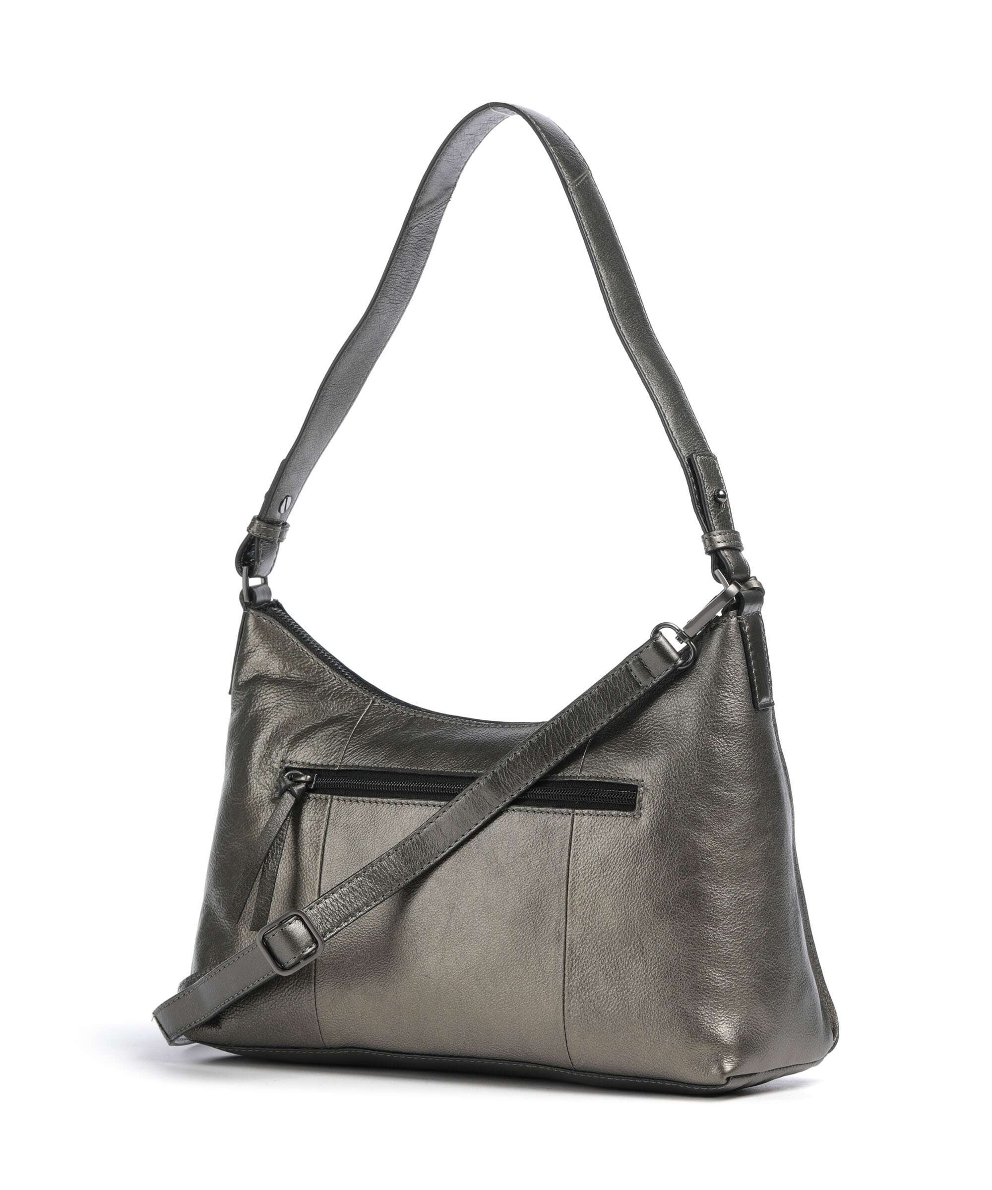 Burkely Creased Crystal Shoulder bag gunmetal - Image 2