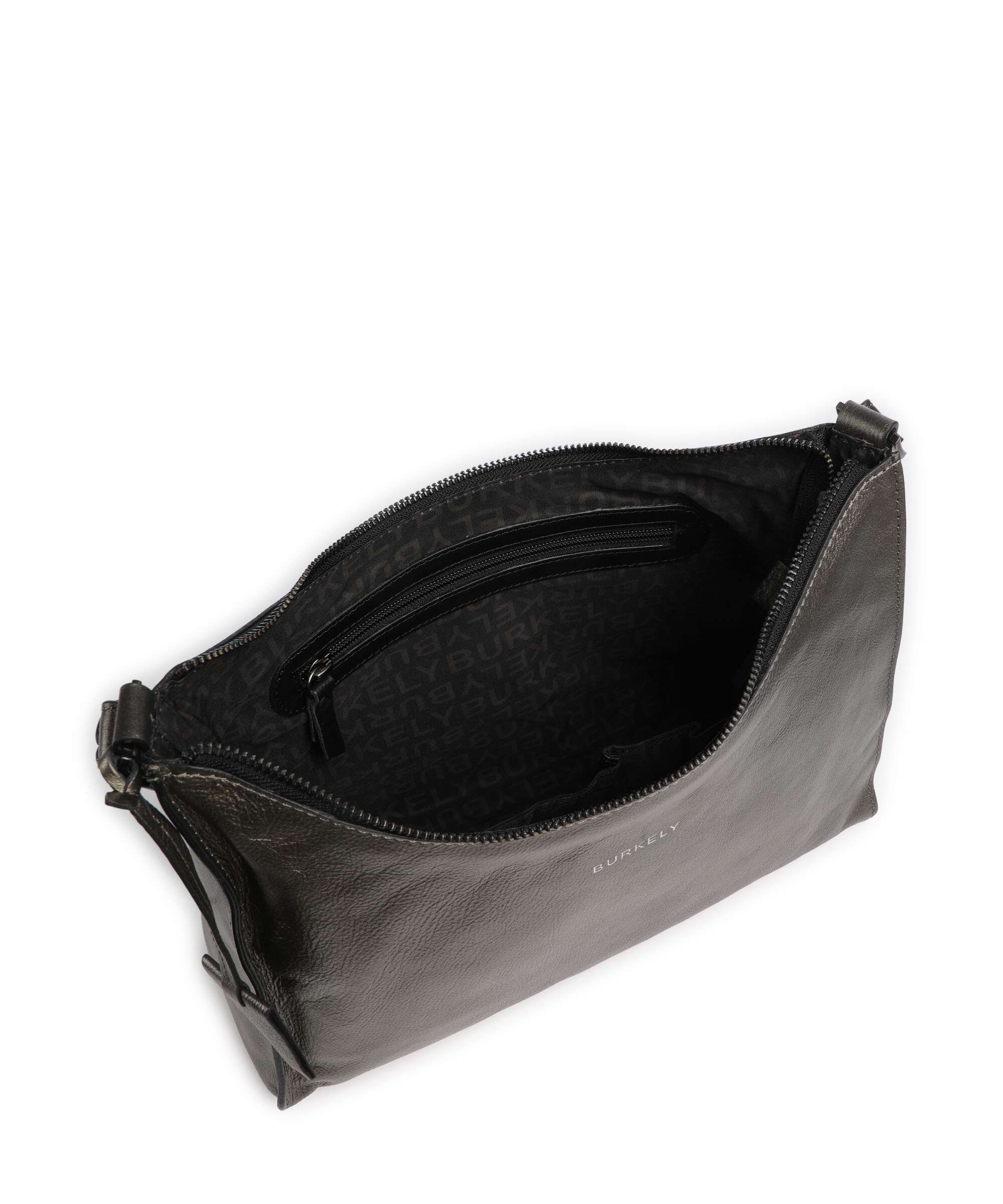 Burkely Creased Crystal Shoulder bag gunmetal - Image 7