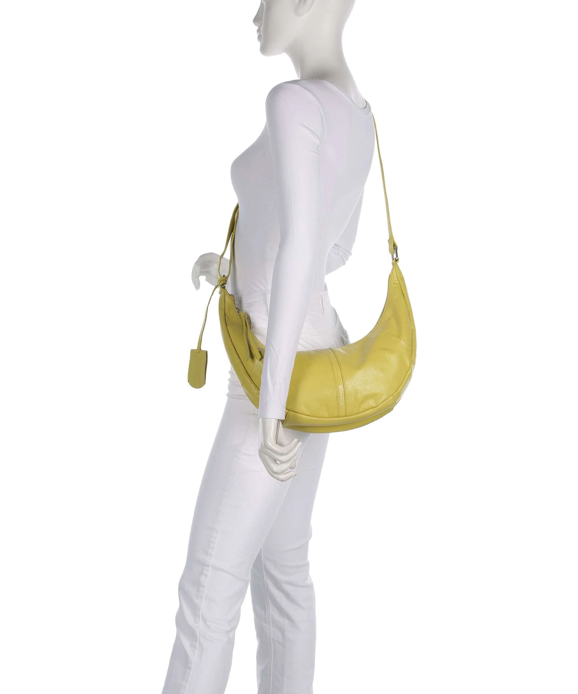 Burkely Nalan Crossbody bag lime - Image 3