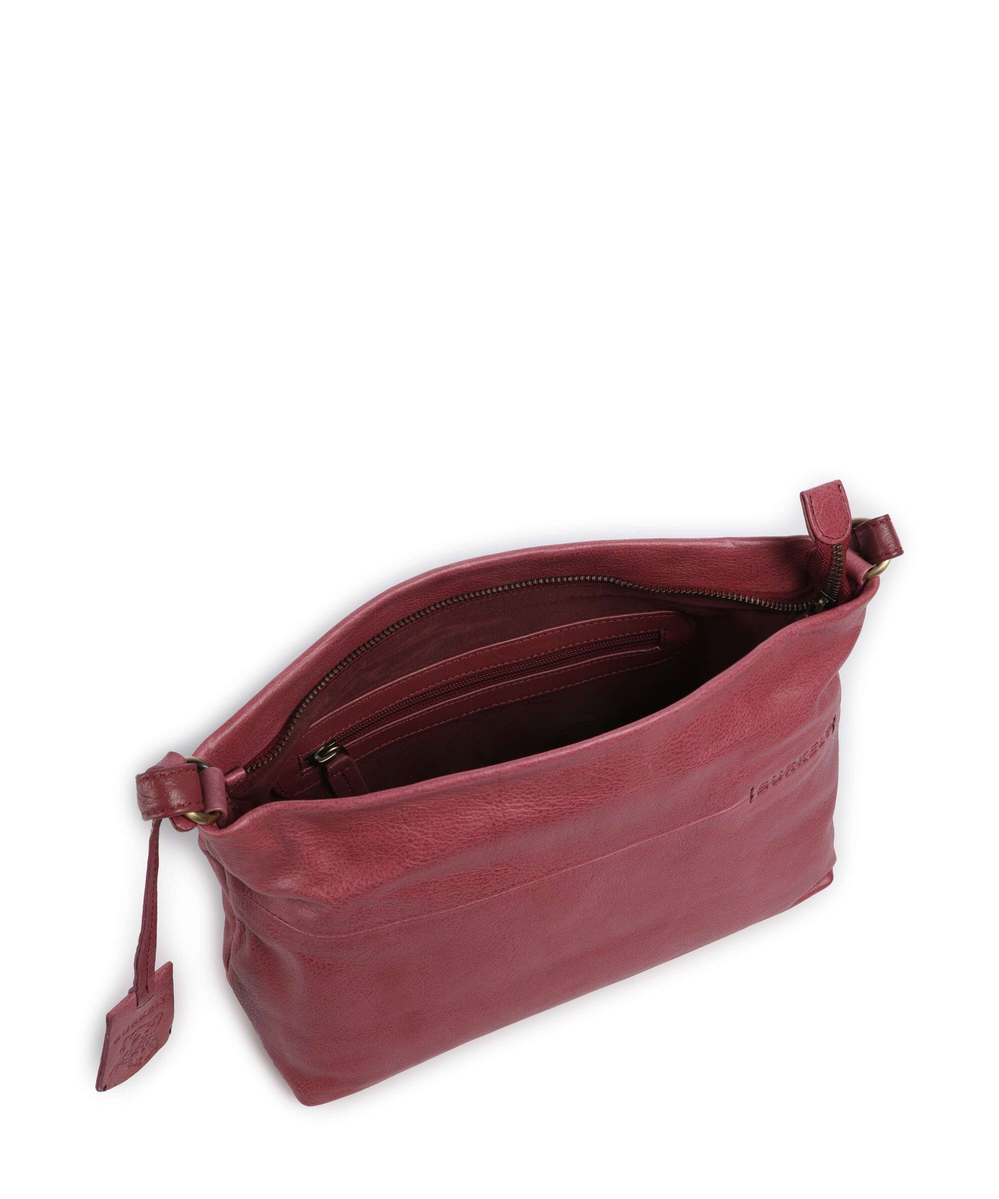 Burkely Natural Norah Crossbody bag poppy pink - Image 6