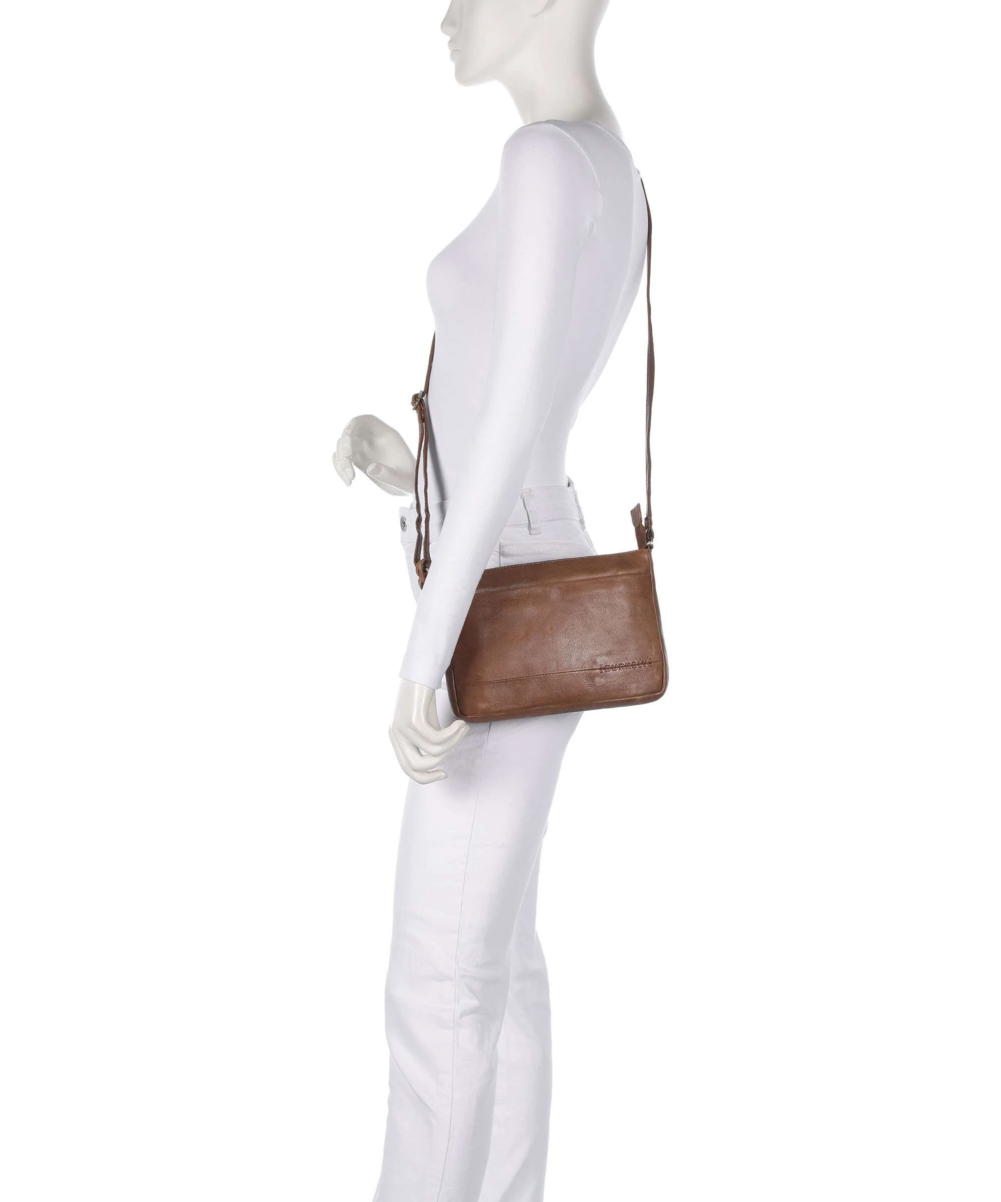 Burkely Natural Norah Crossbody bag coco/cognac - Image 3