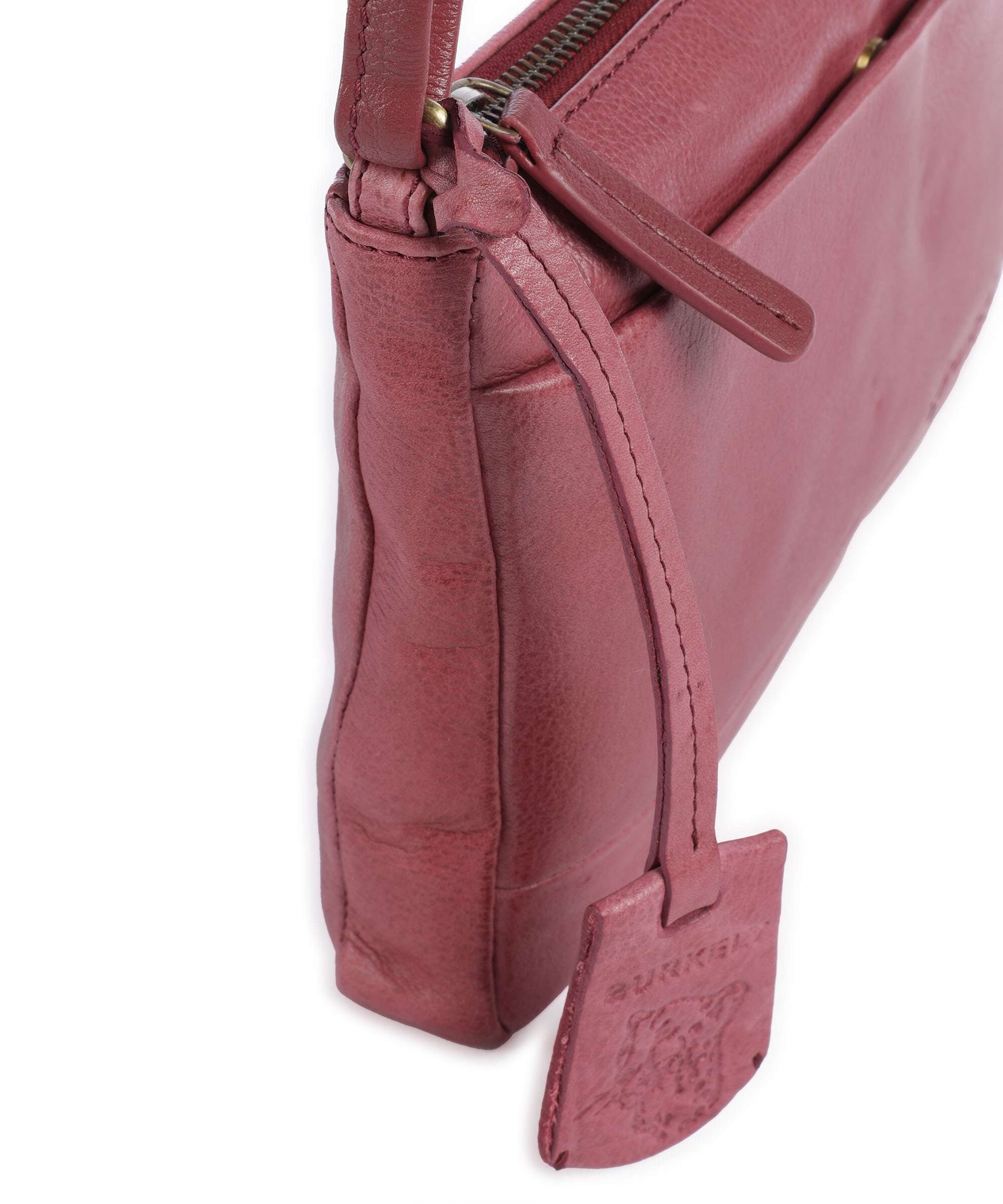 Burkely Natural Norah Crossbody bag poppy pink - Image 4
