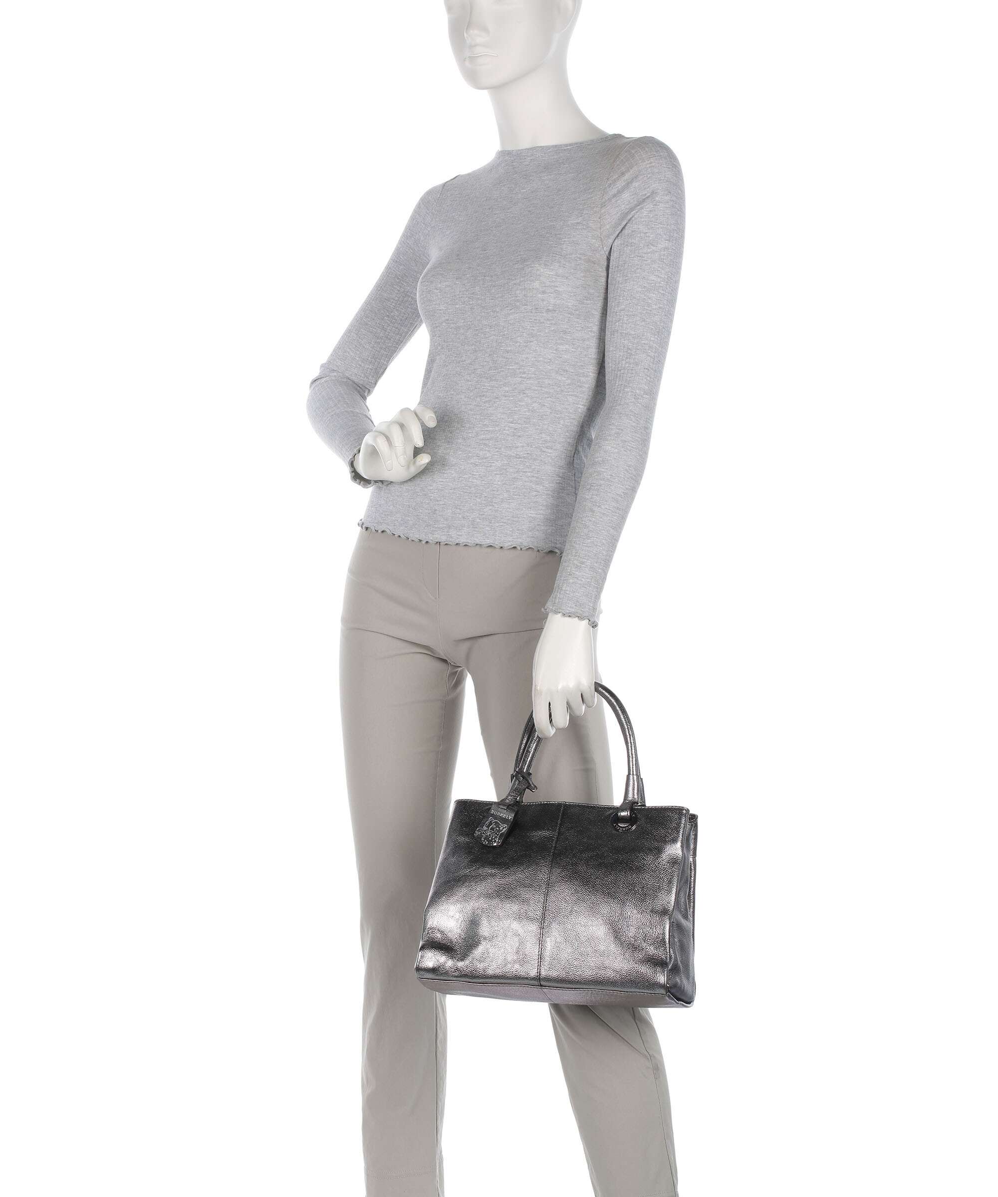 Burkely Radiant Raeven Handbag stardust silver - Image 3