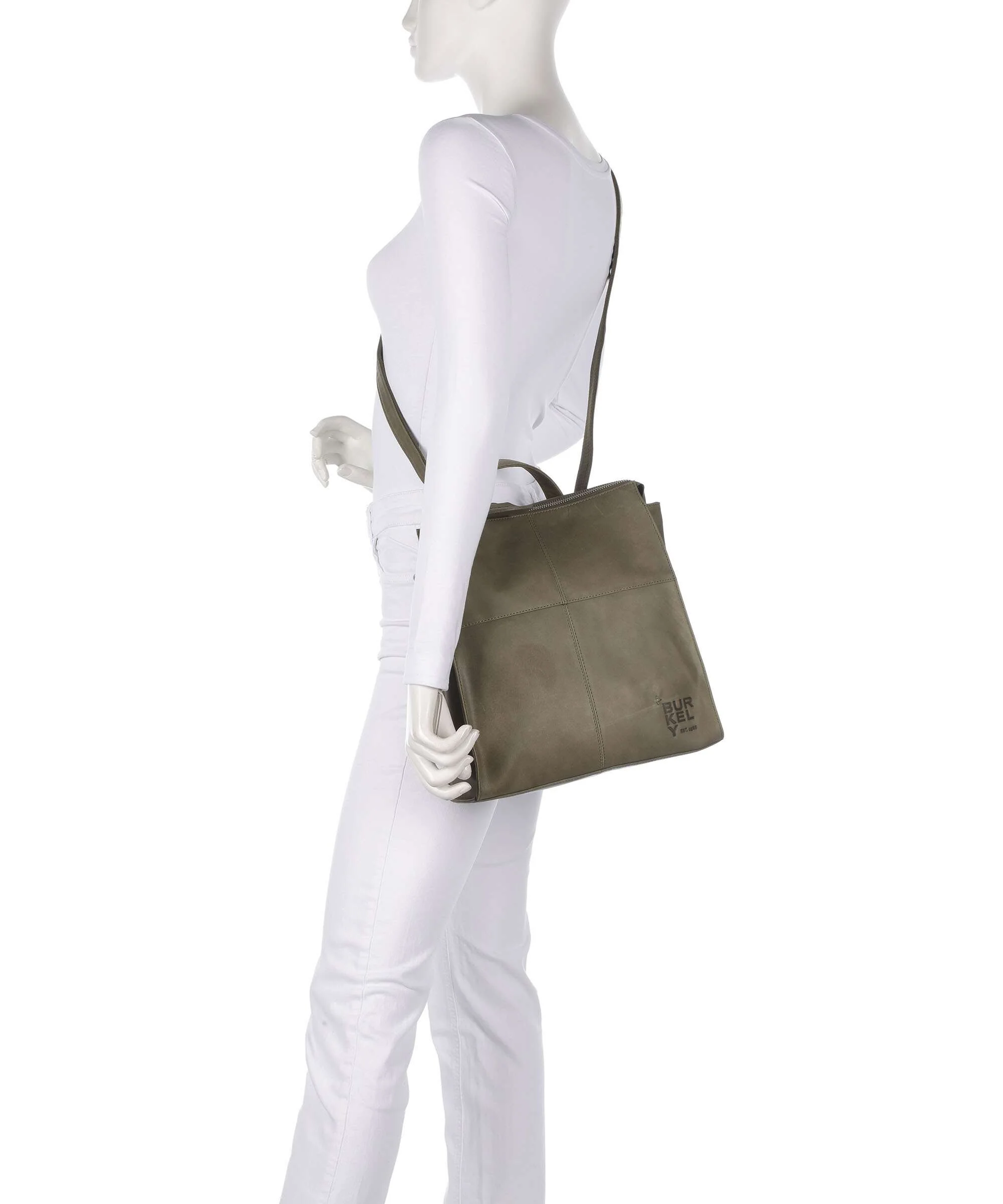 Burkely Rogue Robyn Backpack bag garden green - Image 3