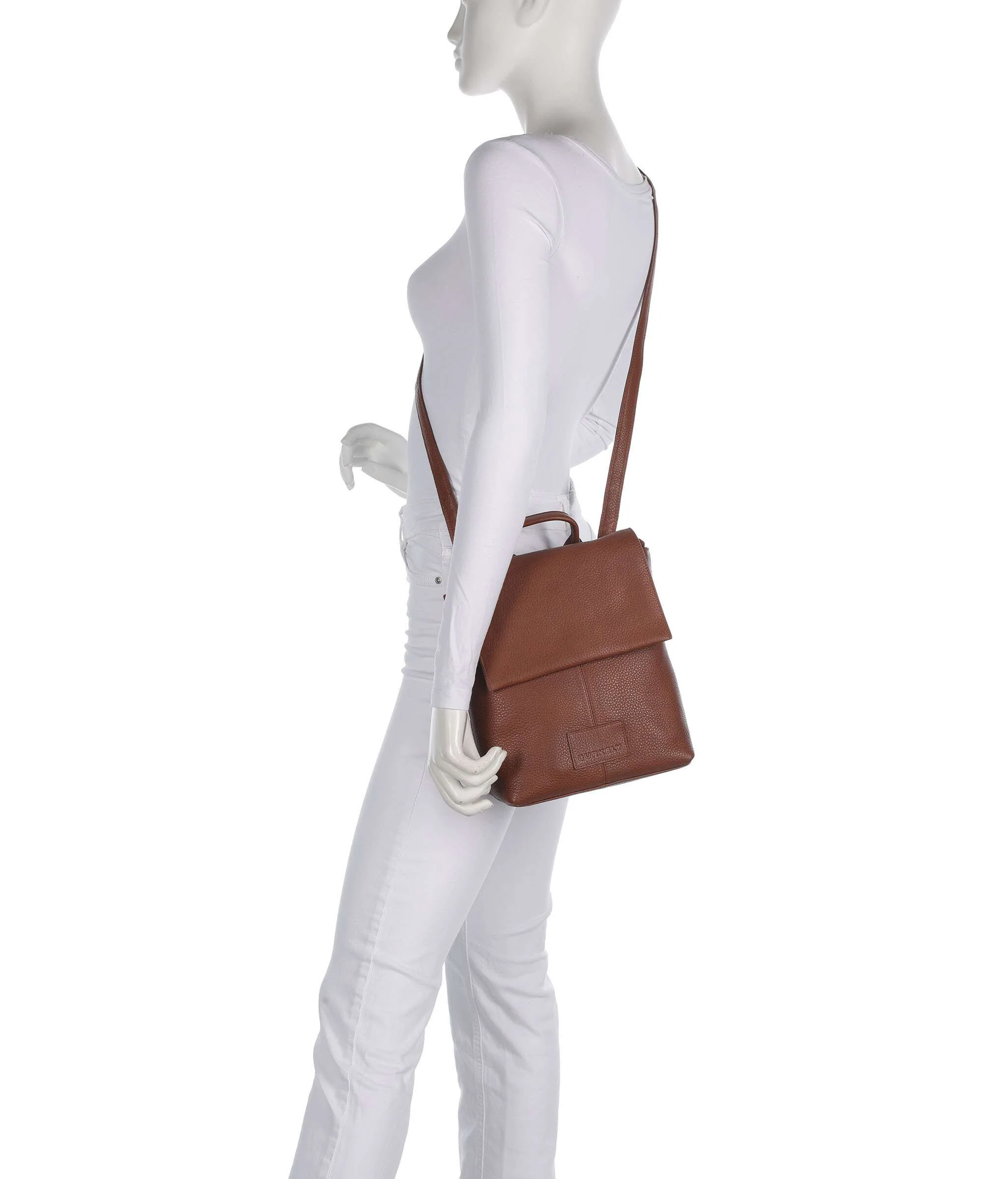 Burkely Soft Skylar Backpack bag chestnut - Image 4