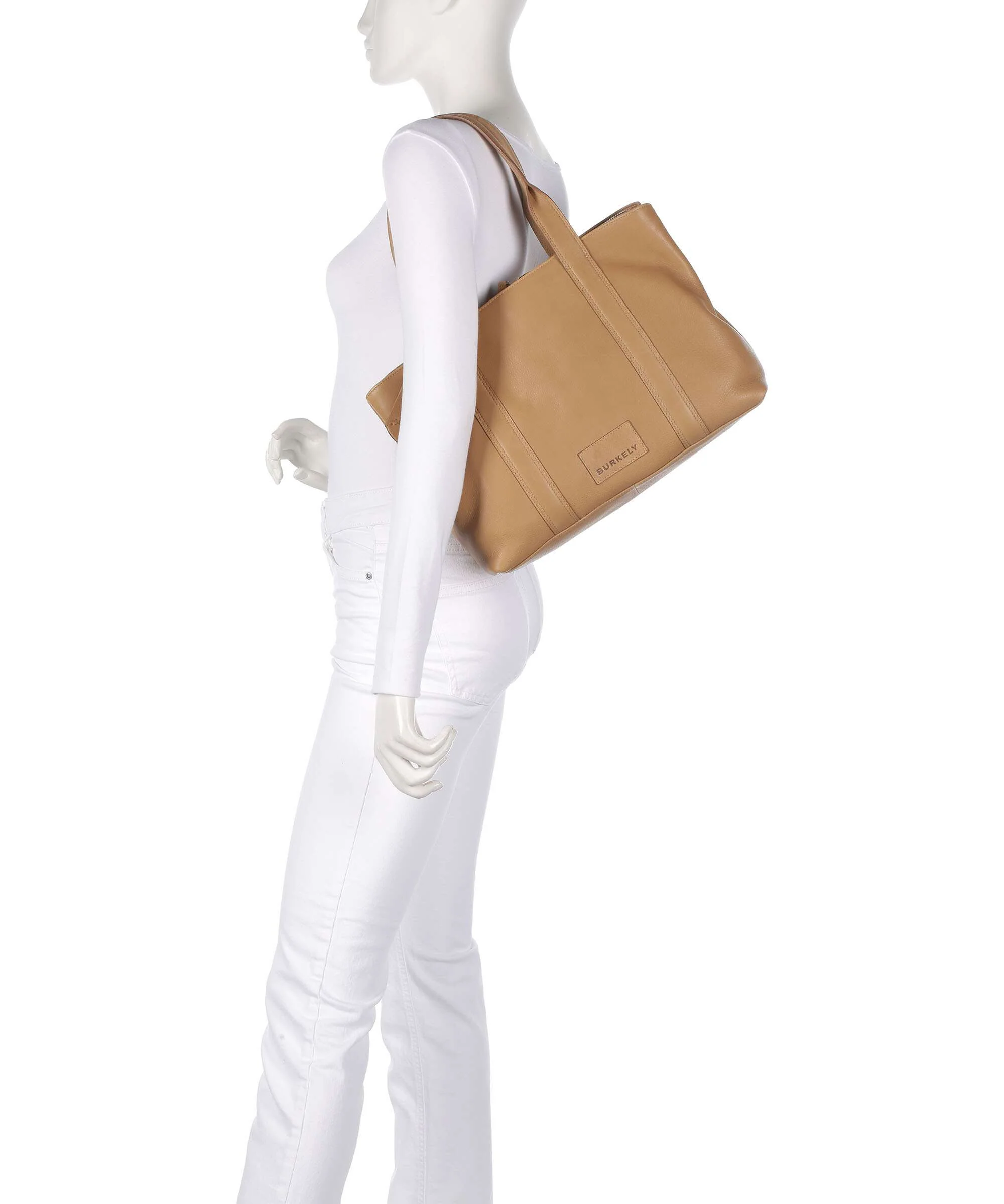 Burkely Soft Skylar Briefcase natural nude - Image 3