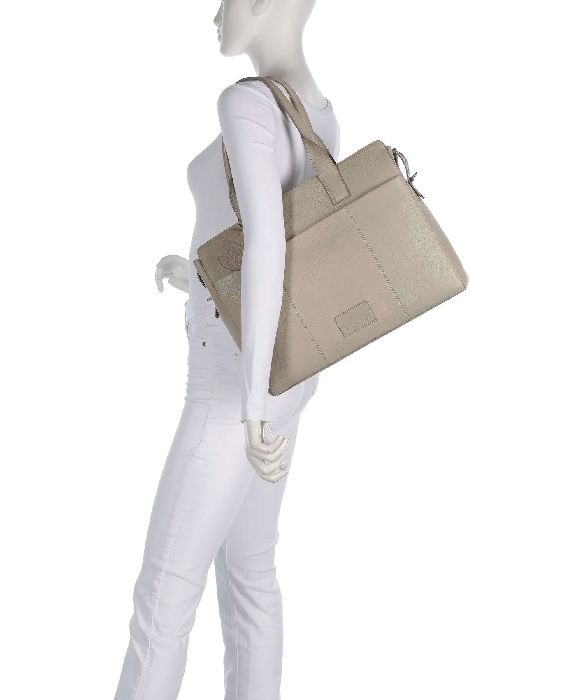 Burkely Soft Skylar Briefcase grey - Image 3