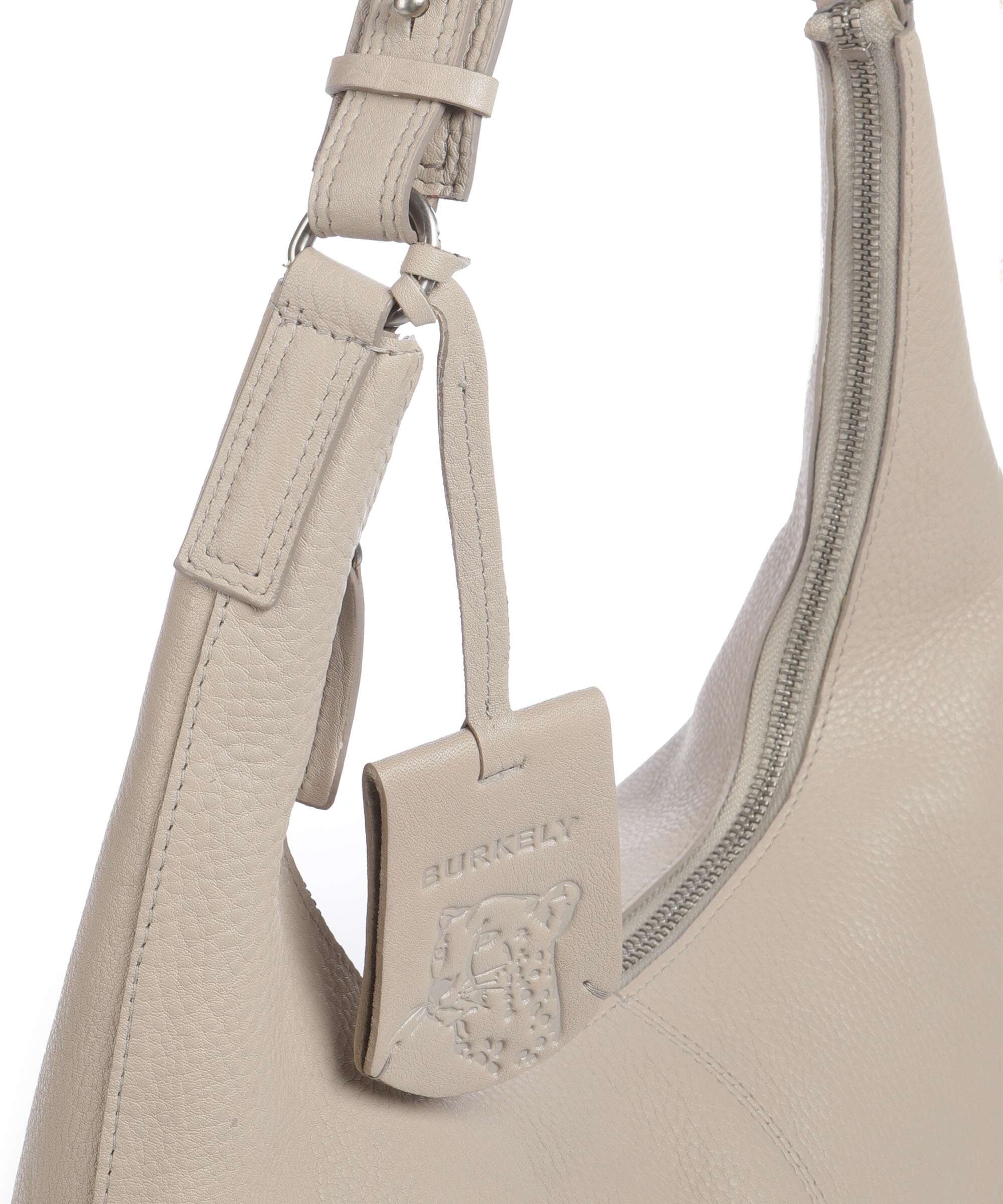 Burkely Soft Skylar Hobo bag generous grey - Image 4