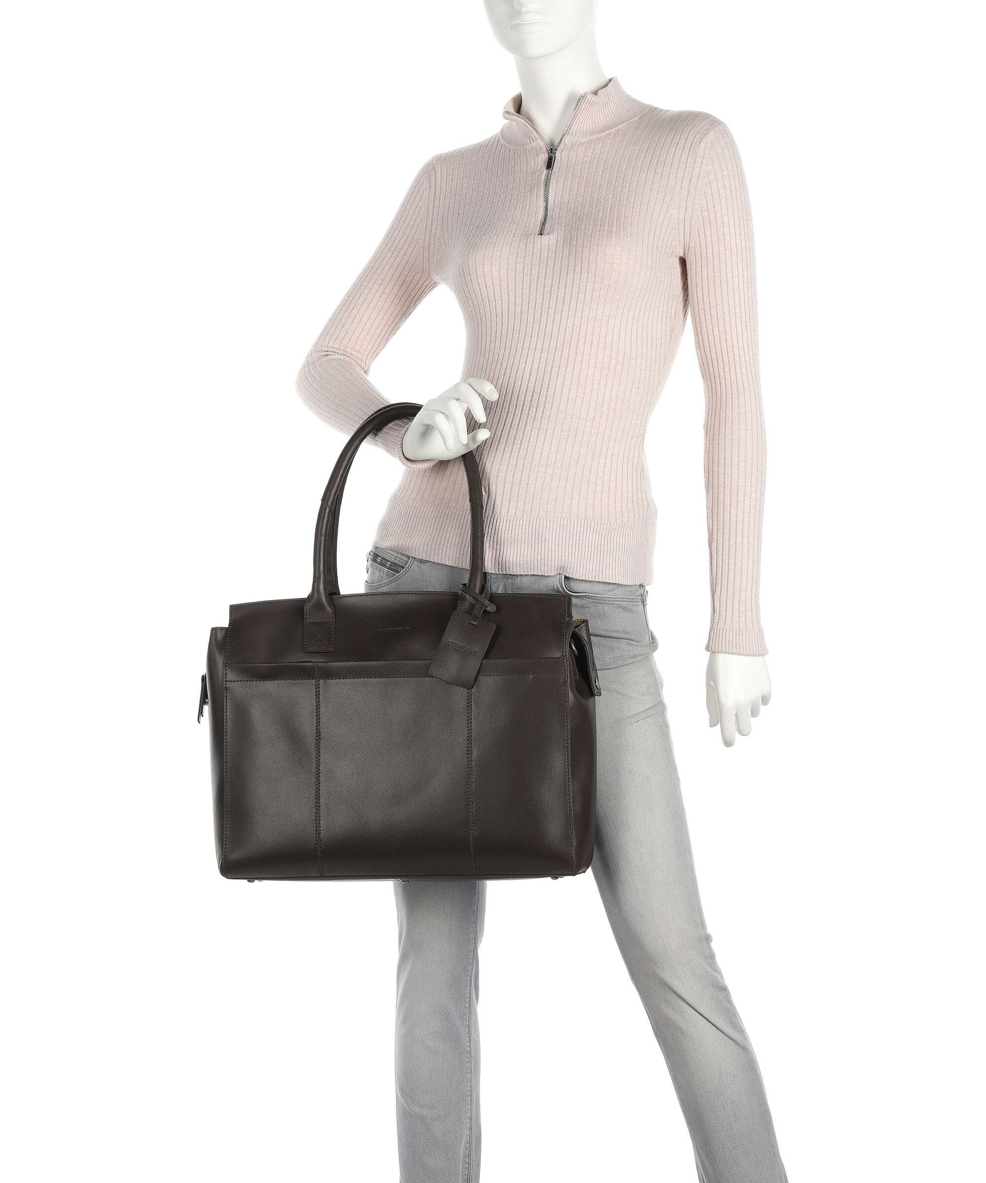Burkely Vintage Doris Tote bag bruin - Image 3