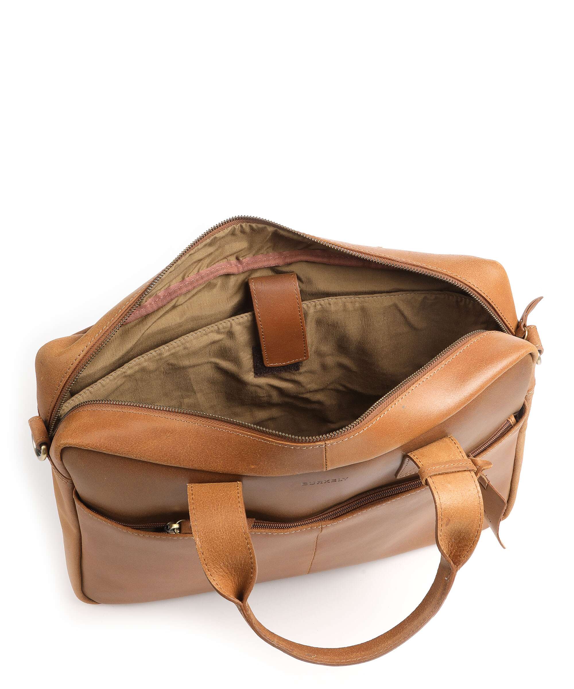 Burkely Vintage River Worker Briefcase cognac - Image 5