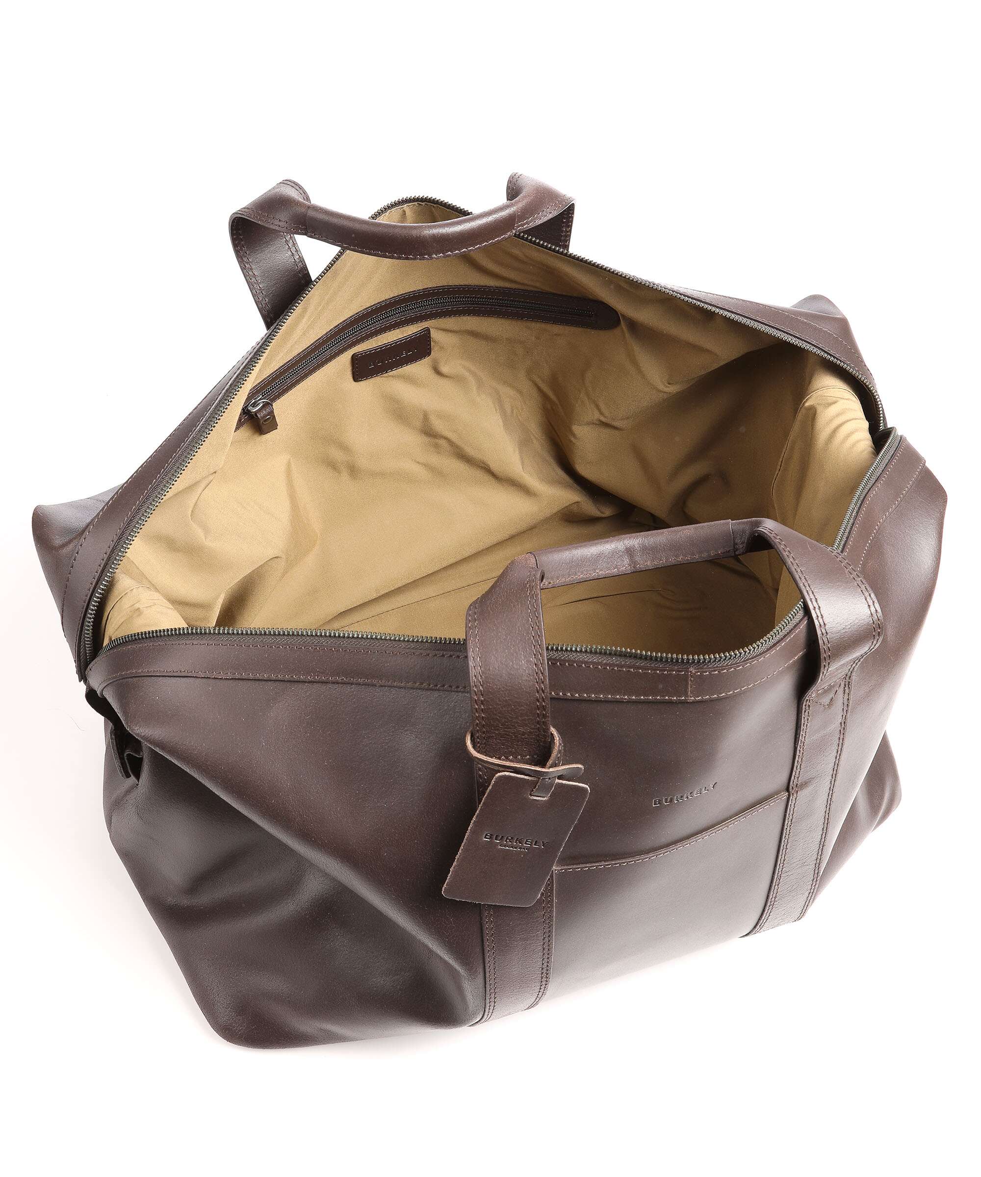 Burkely Vintage Sem Weekend bag dark brown - Image 5