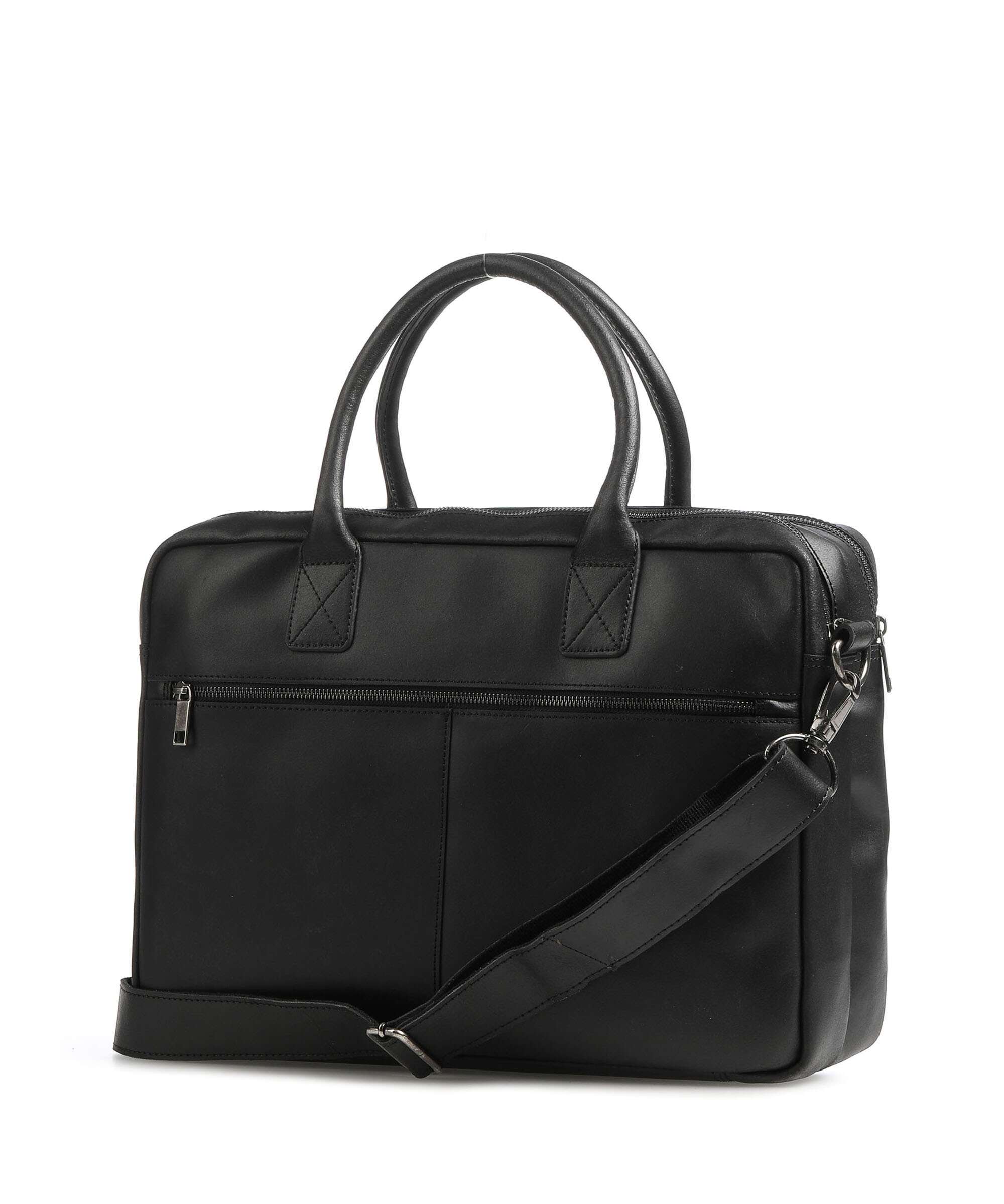 Burkely Vintage Taylor Worker Briefcase zwart - Image 2