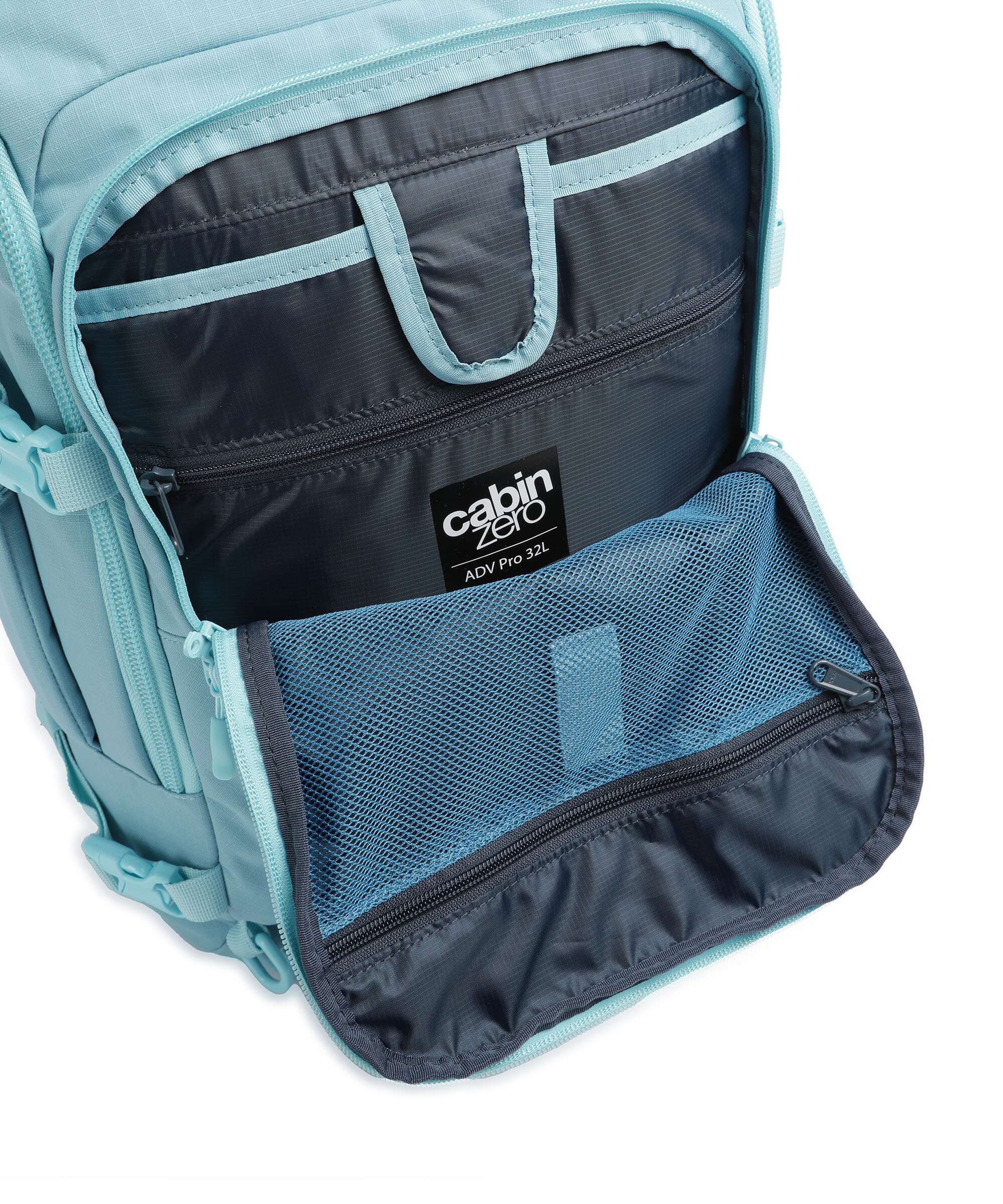 Cabin Zero ADV Pro 32 Travel backpack maldives blue - Image 3