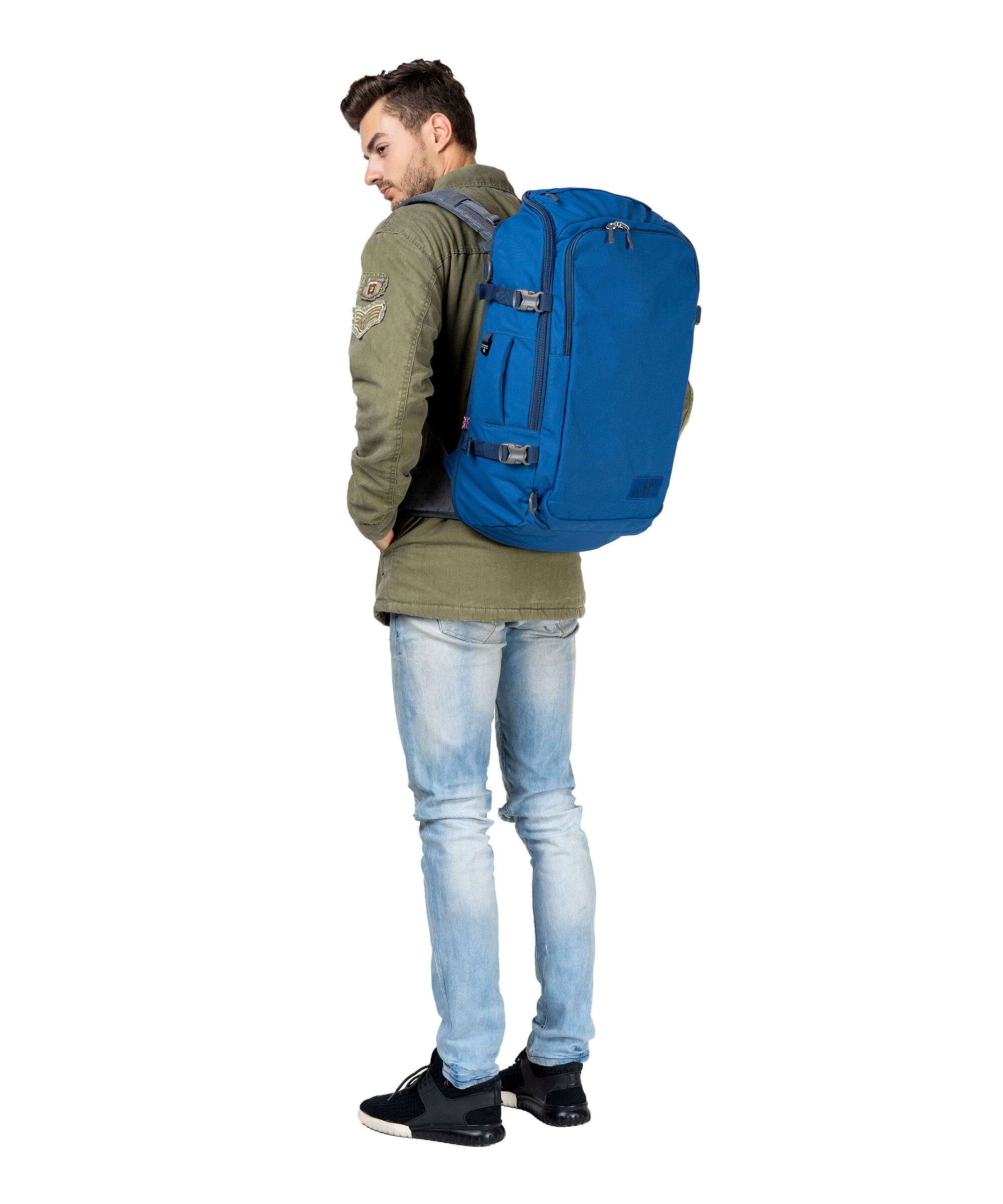 Cabin Zero ADV Pro 42 Travel backpack atlantic blue - Image 3