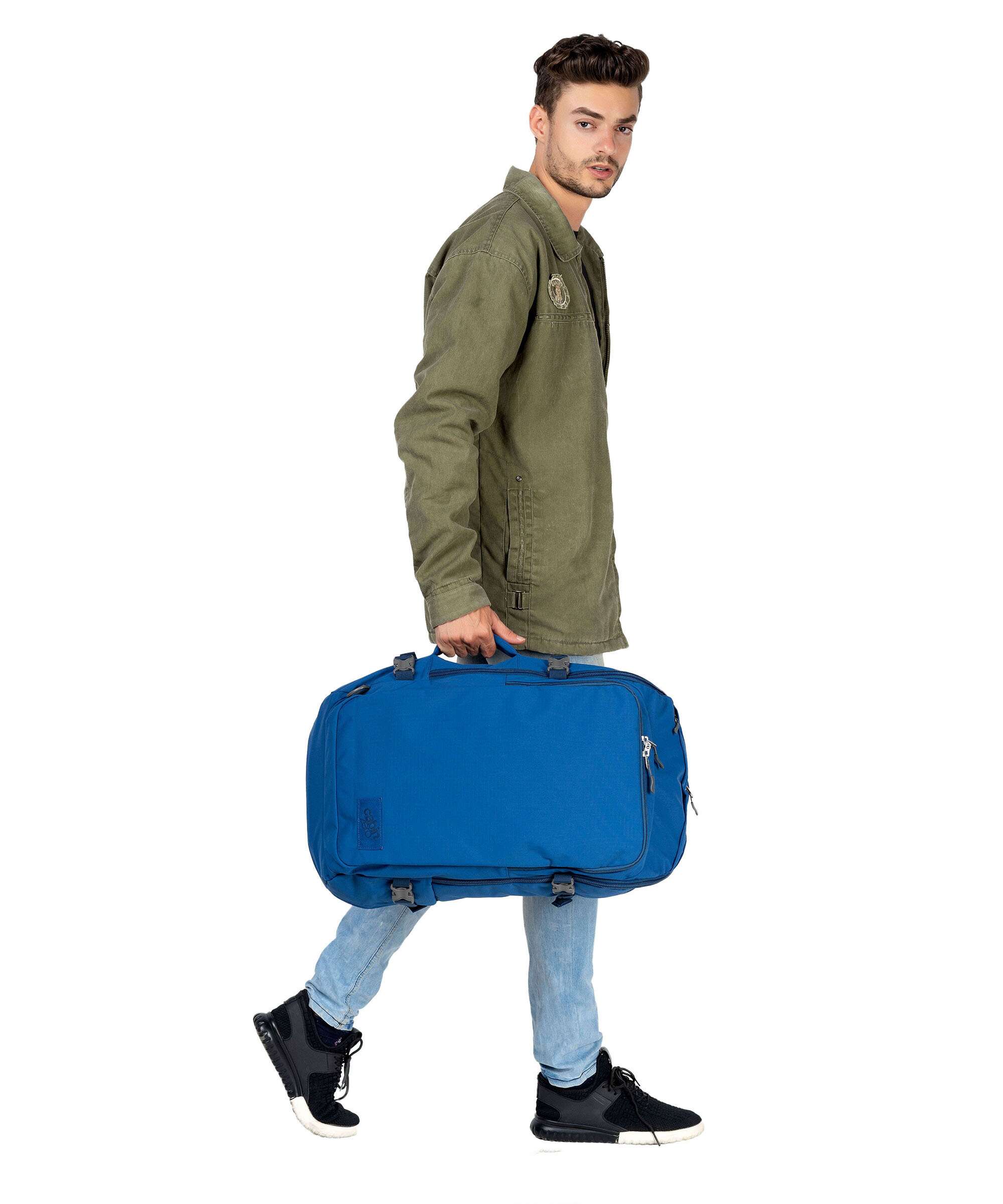 Cabin Zero ADV Pro 42 Travel backpack atlantic blue - Image 4