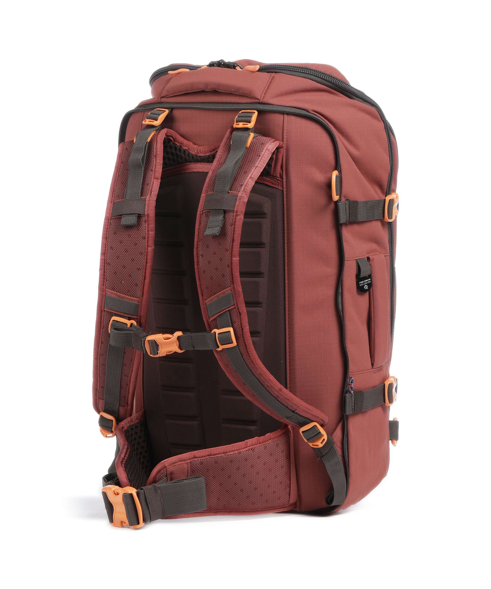Cabin Zero ADV Pro 42 Travel backpack sangria red - Image 2
