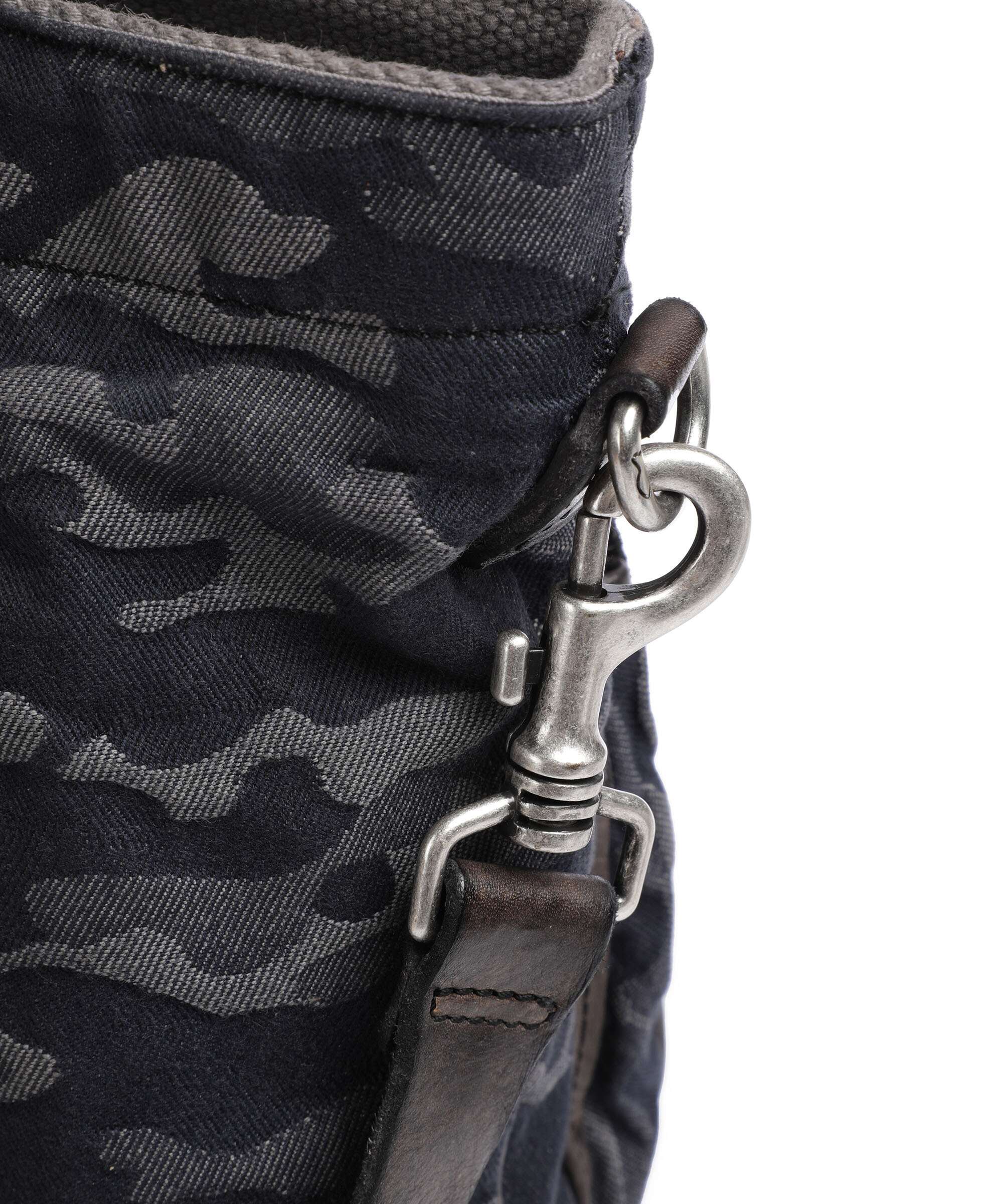 Campomaggi Backpack bag camouflage blue/dark grey - Image 6