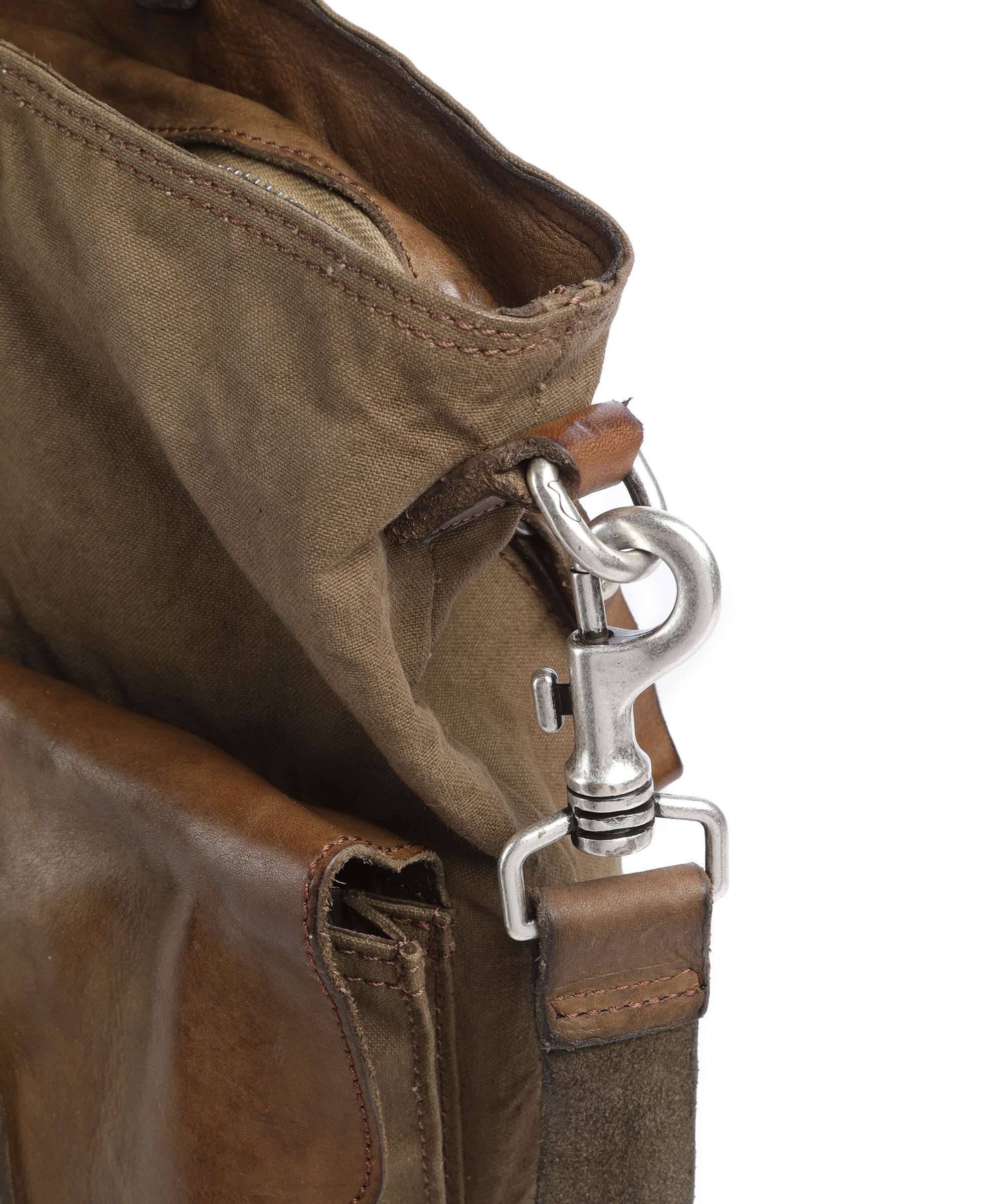 Campomaggi Backpack bag verde militare - Image 6