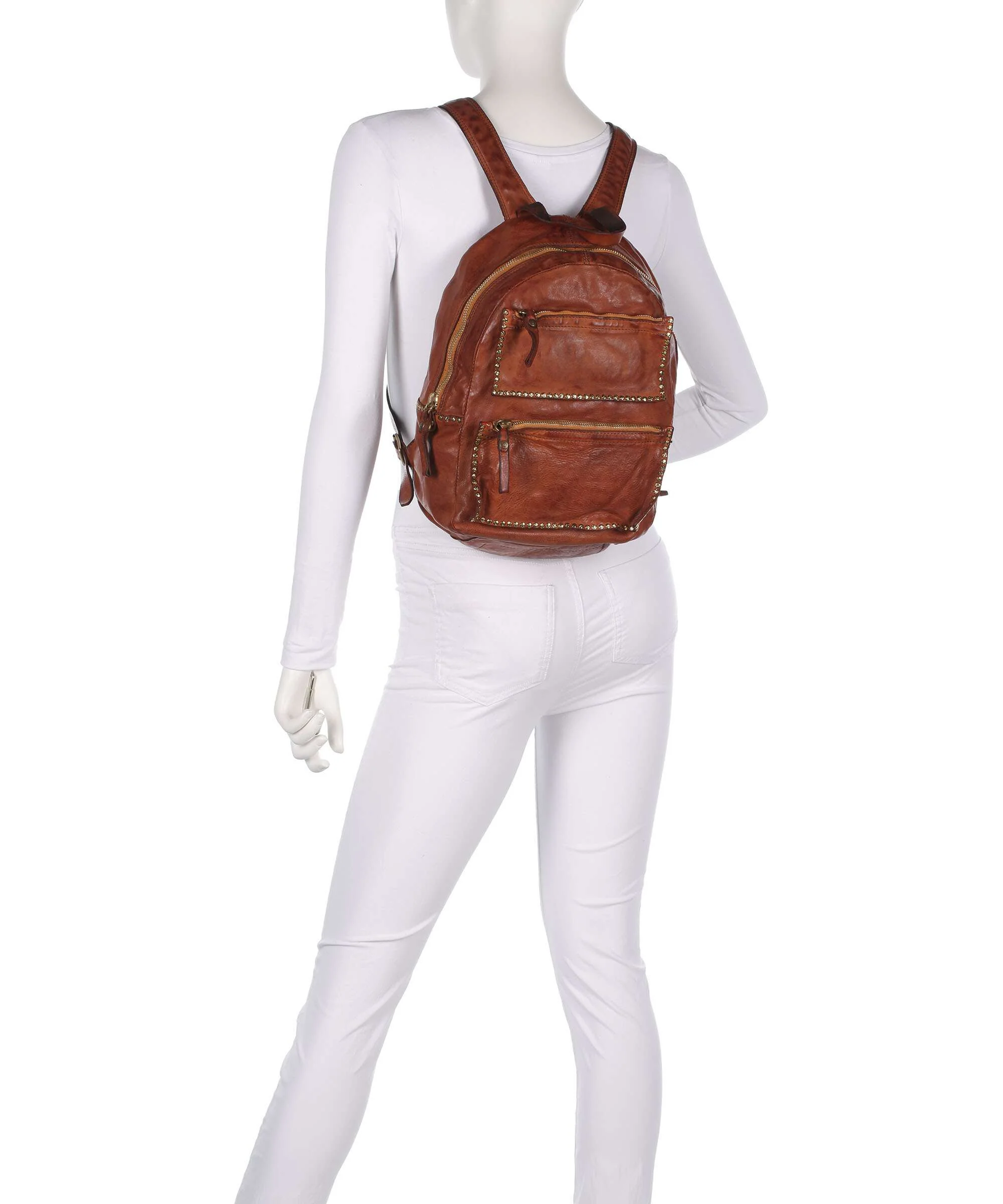 Campomaggi Backpack cognac - Image 3