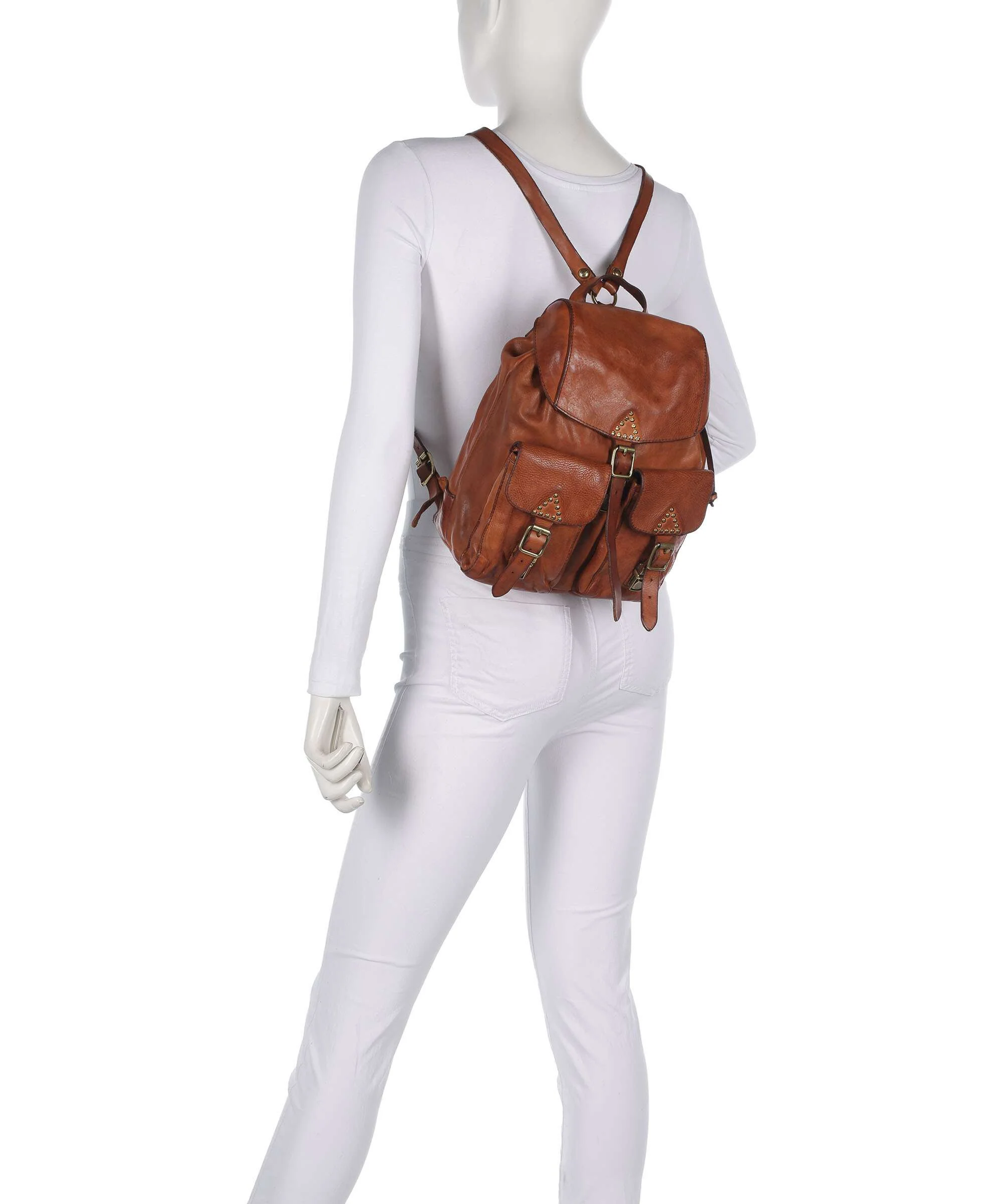 Campomaggi Backpack cognac - Image 3