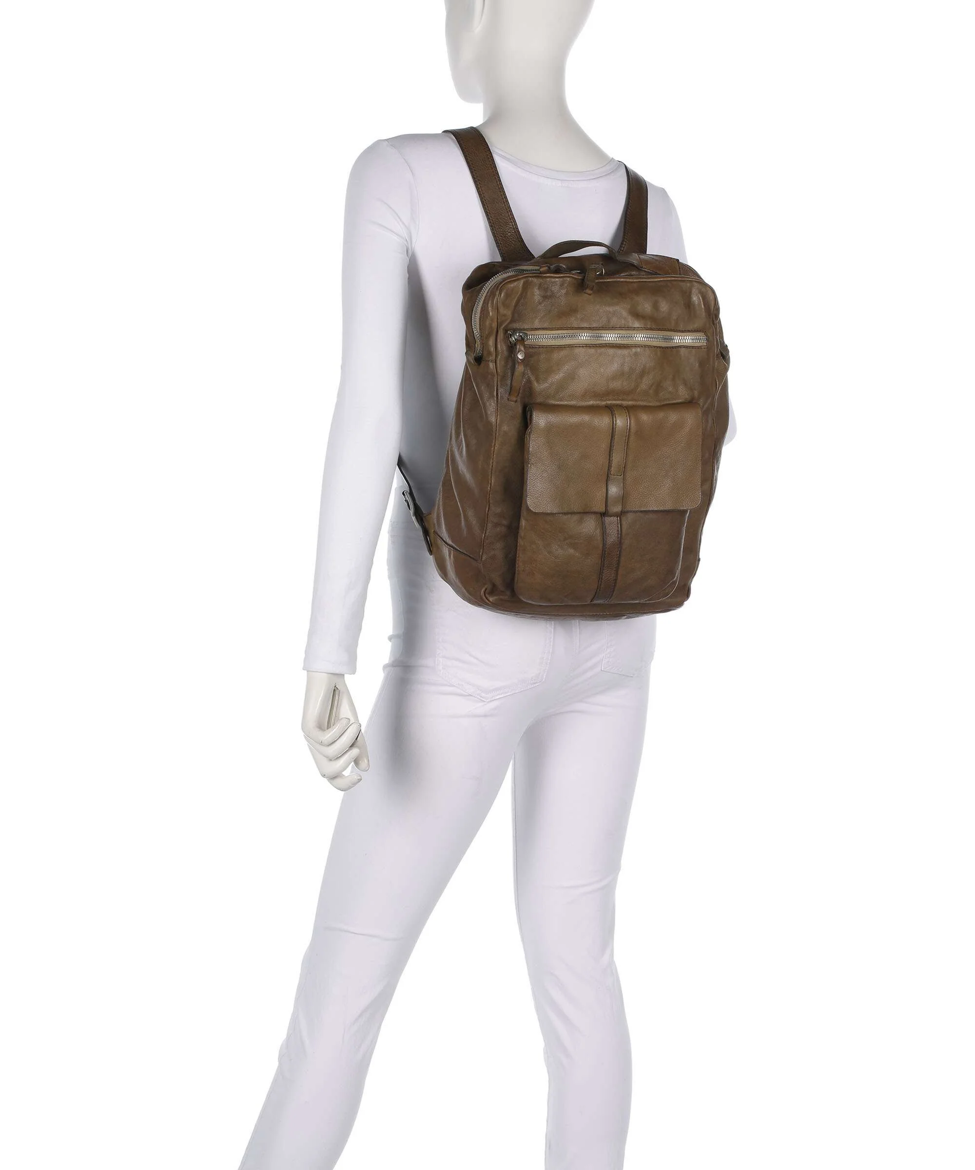 Campomaggi Backpack verde militare - Image 3