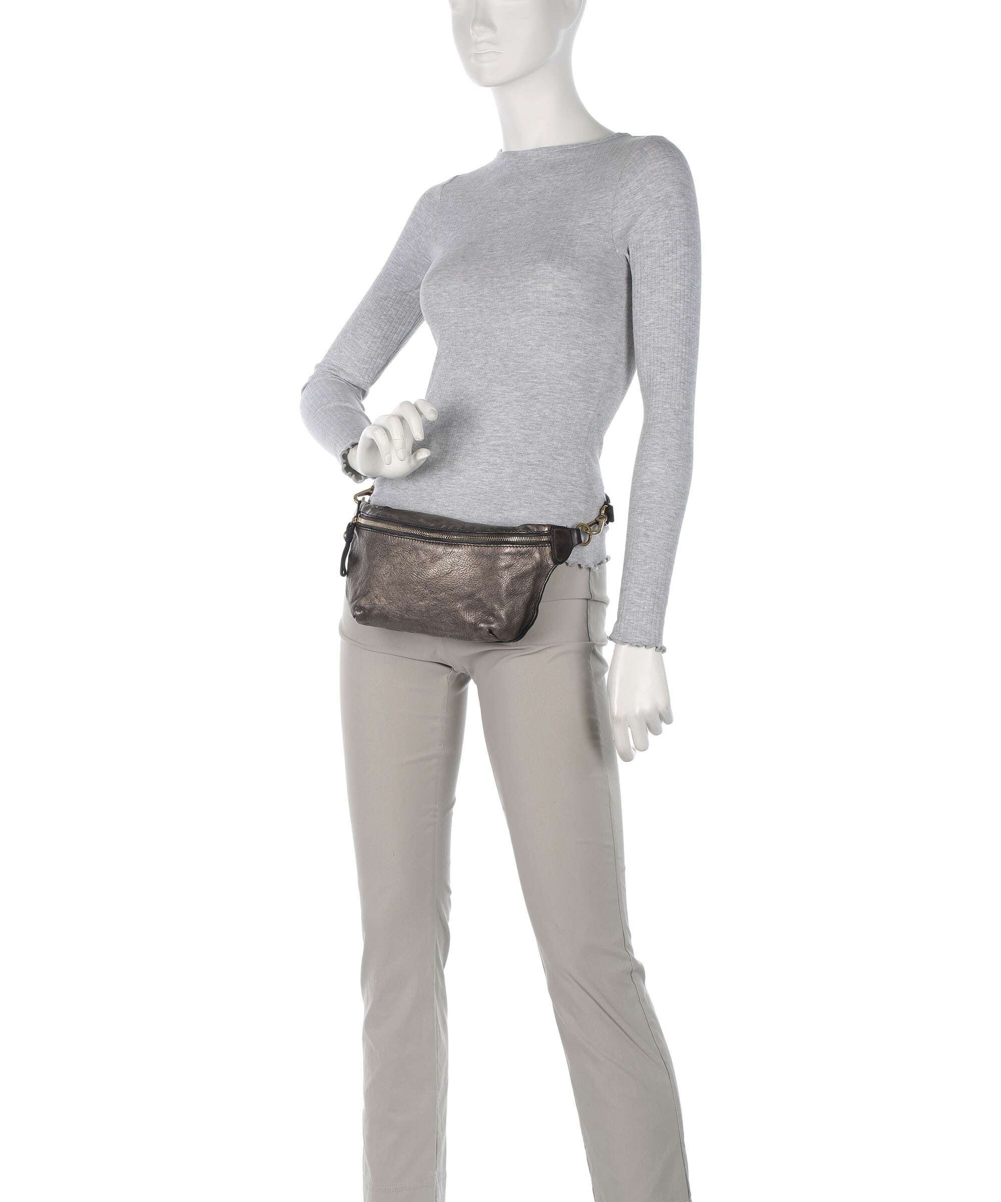 Campomaggi Belt bag lead grey - Image 3