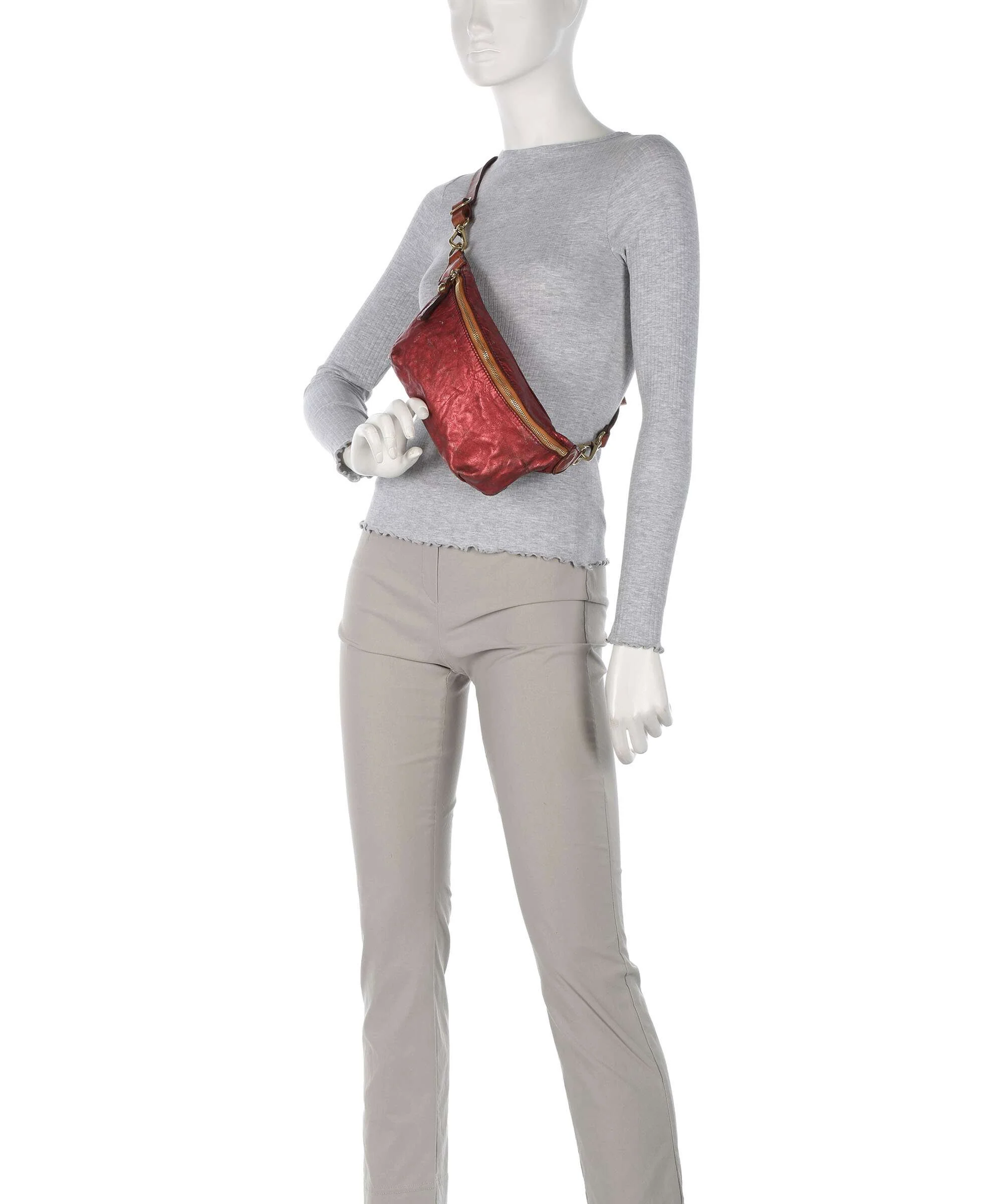 Campomaggi Belt bag coral - Image 4
