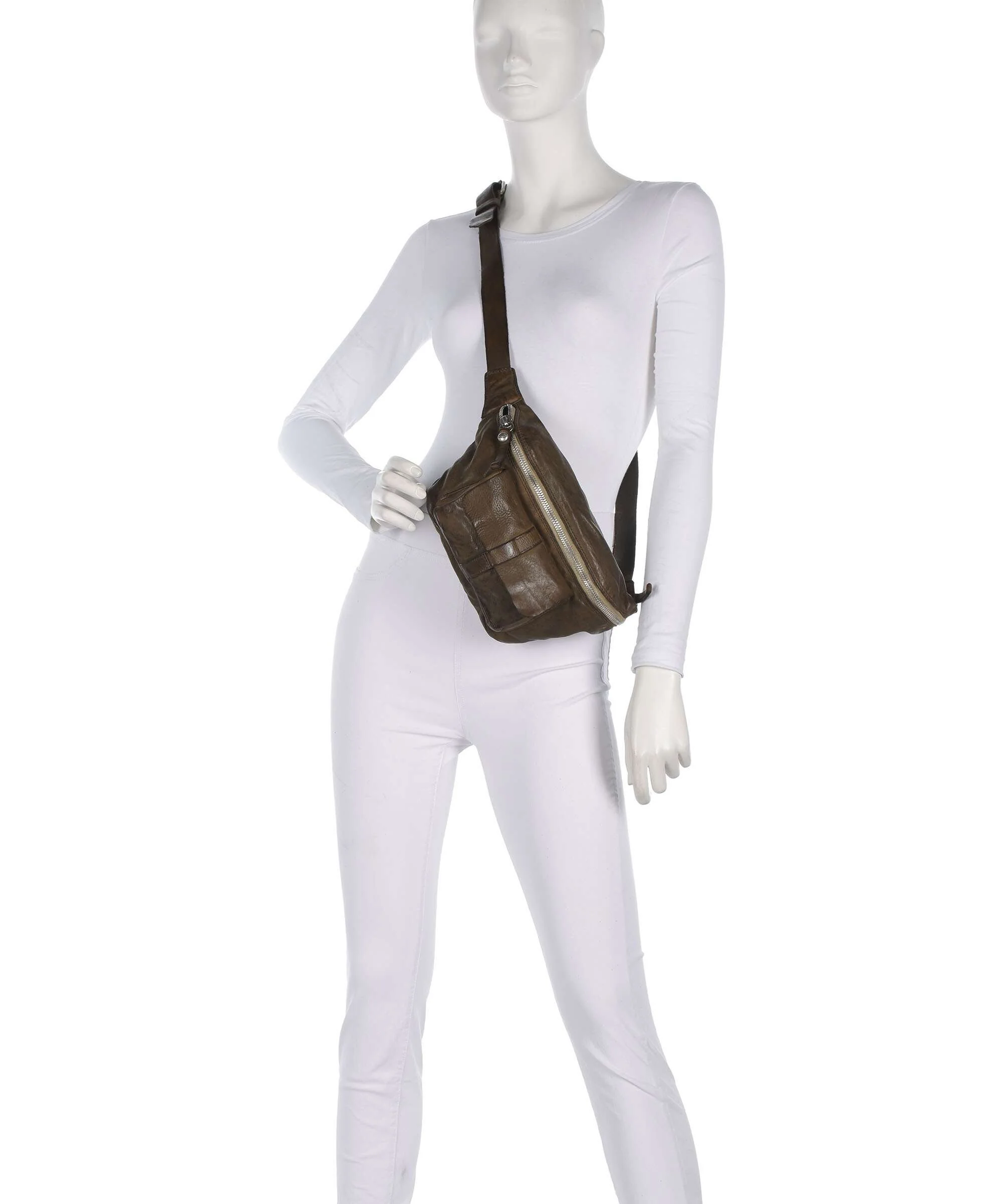 Campomaggi Belt bag verde militare - Image 3