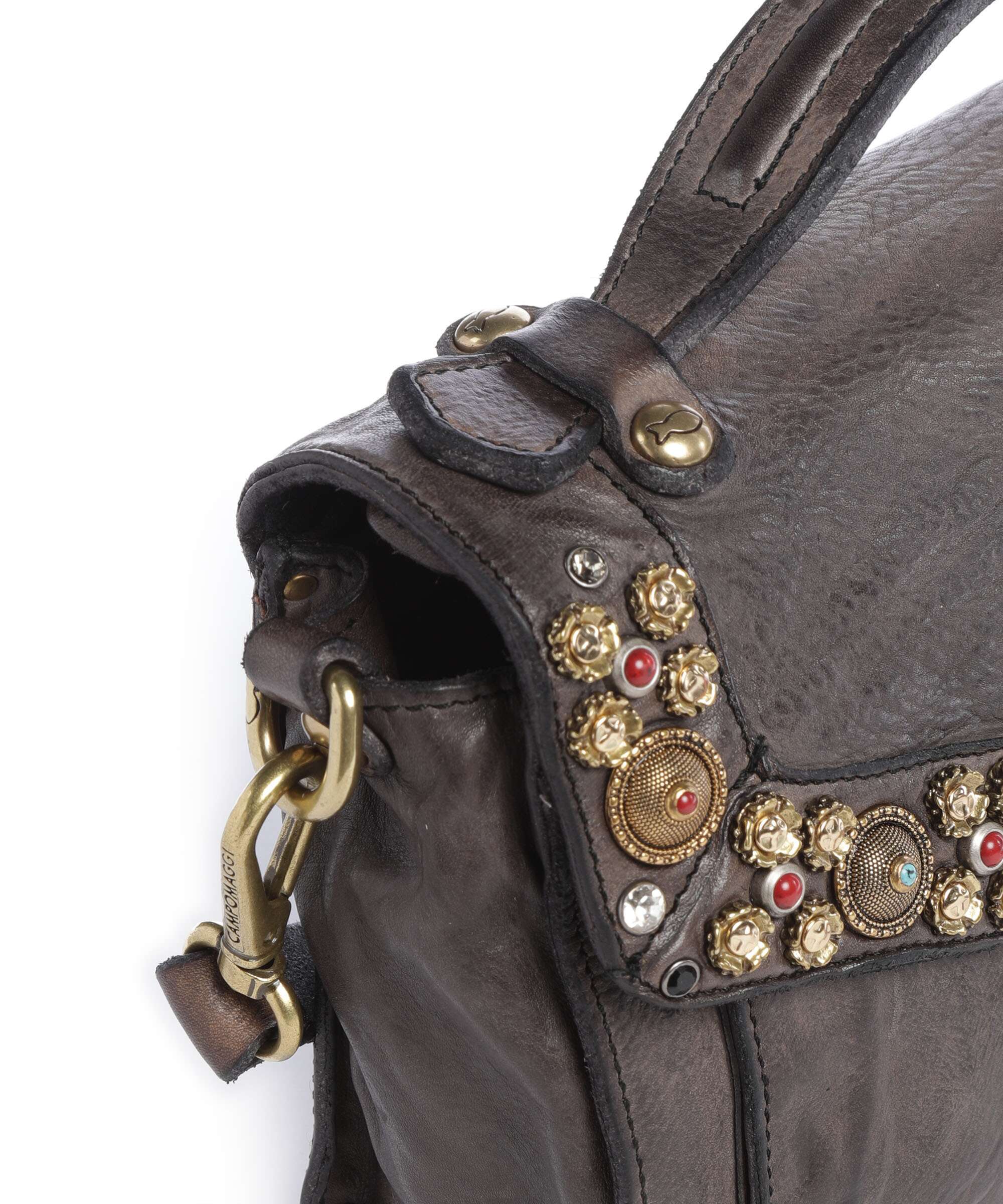 Campomaggi Crossbody bag grigio - Image 4