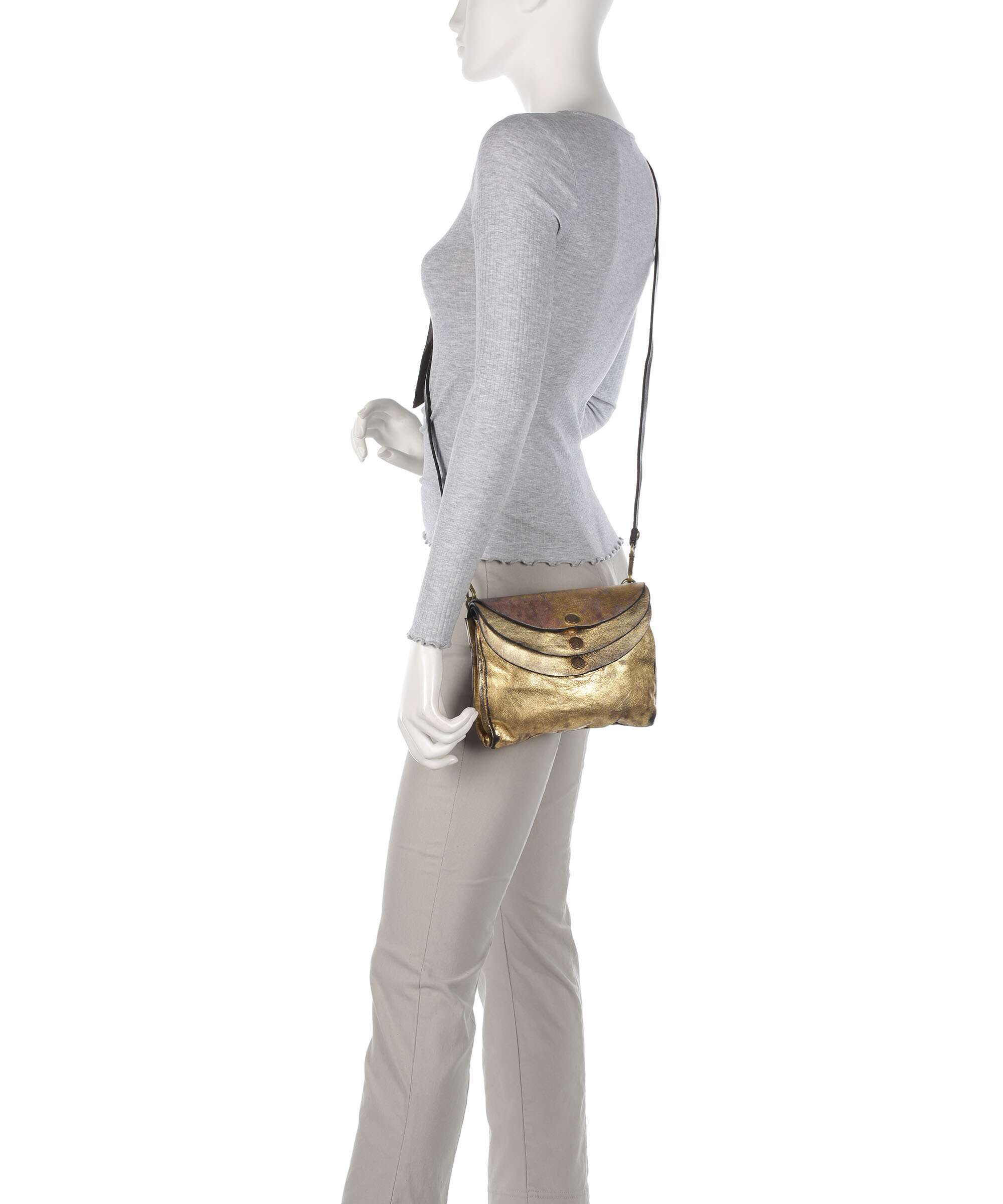 Campomaggi Crossbody bag gold - Image 3