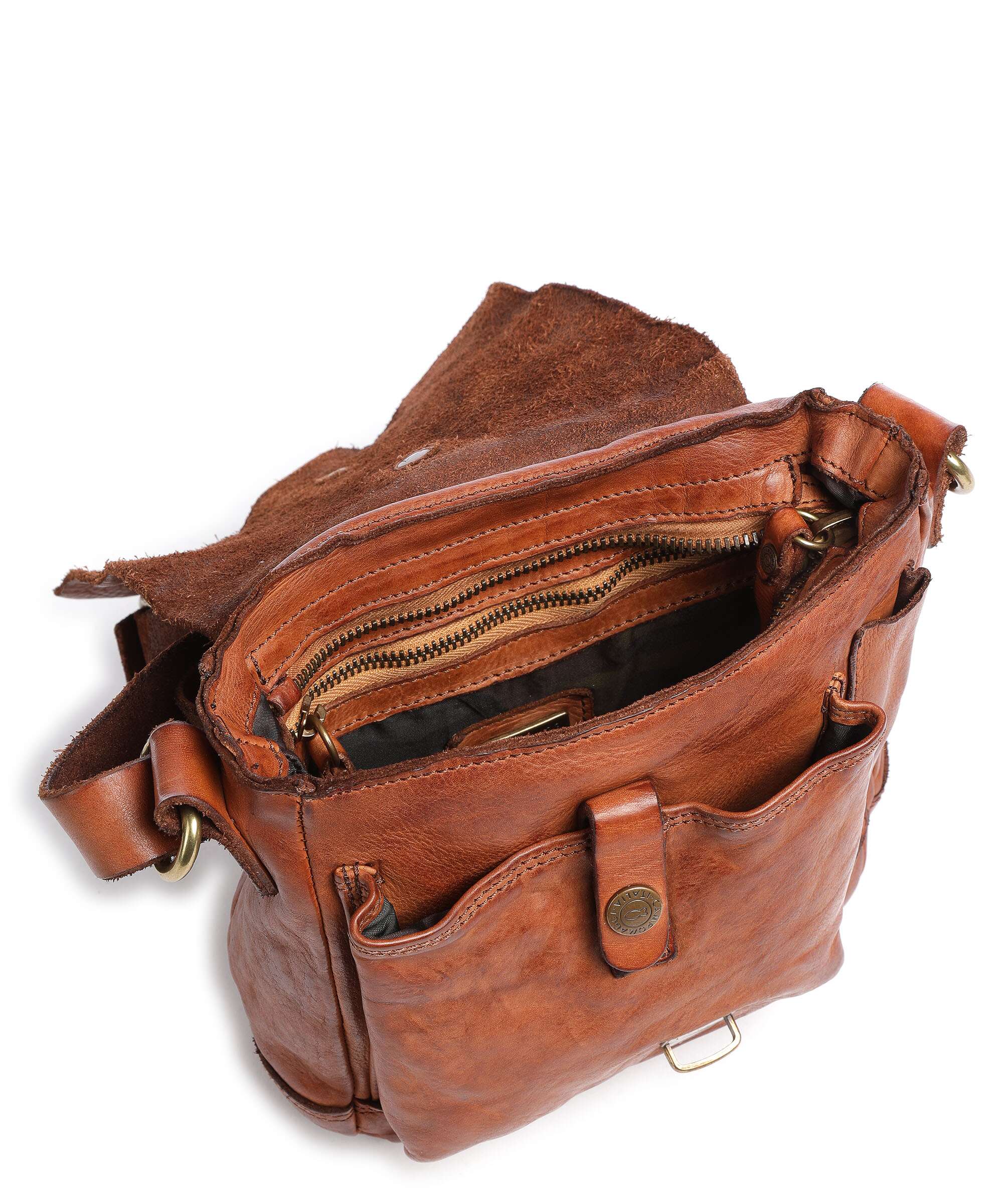 Campomaggi Crossbody bag cognac - Image 6