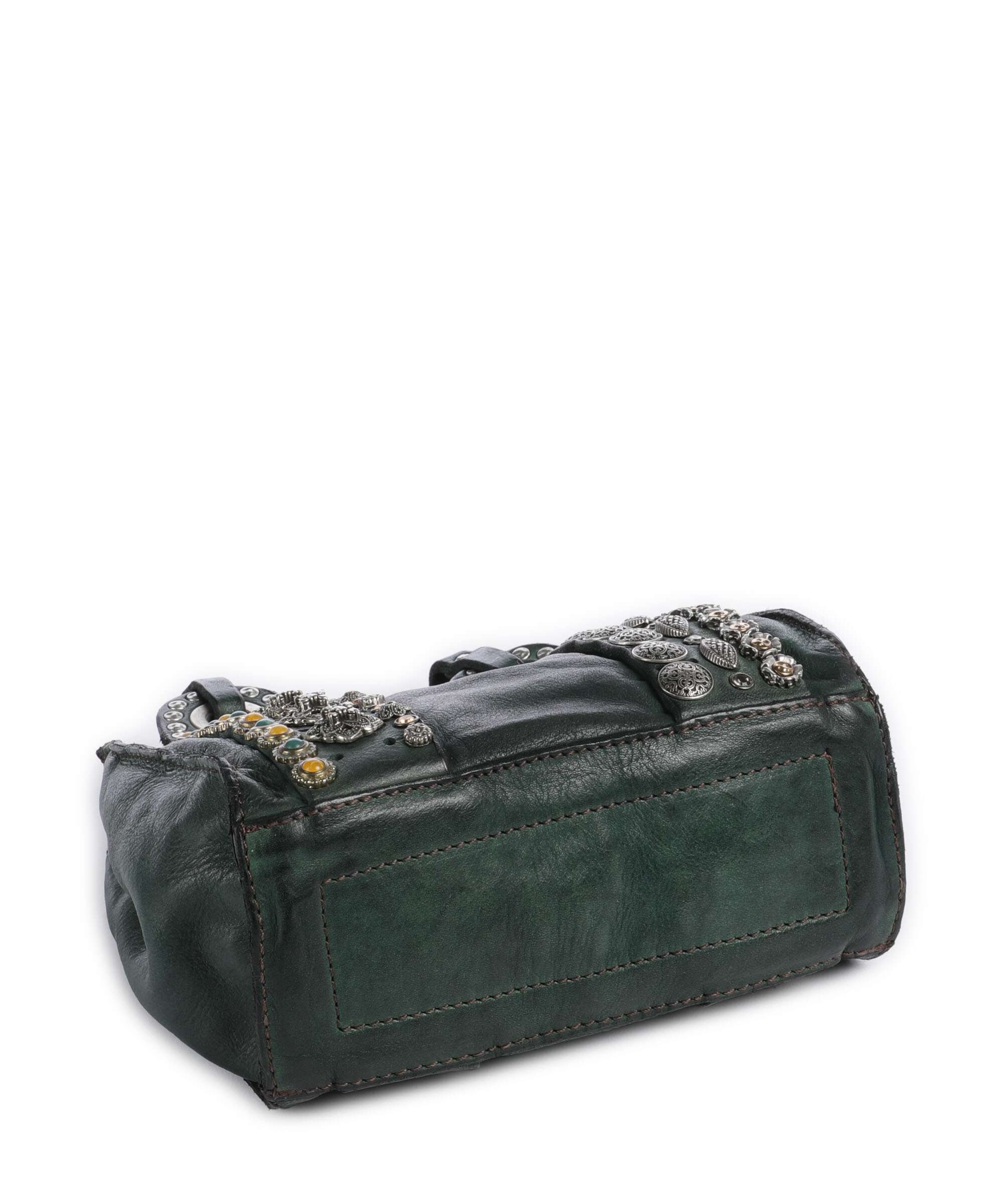 Campomaggi Crossbody bag green bottle - Image 4