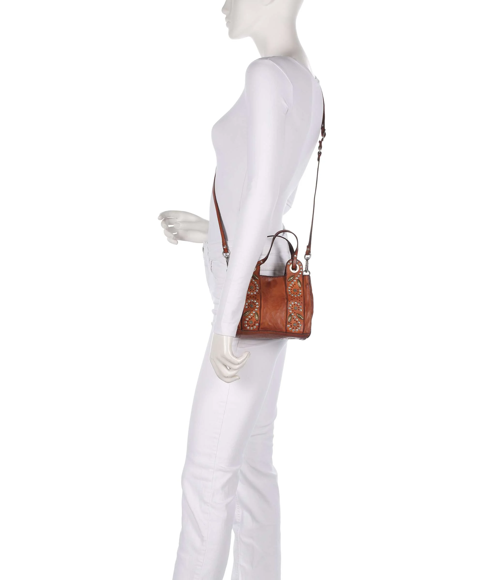 Campomaggi Crossbody bag cognac - Image 3