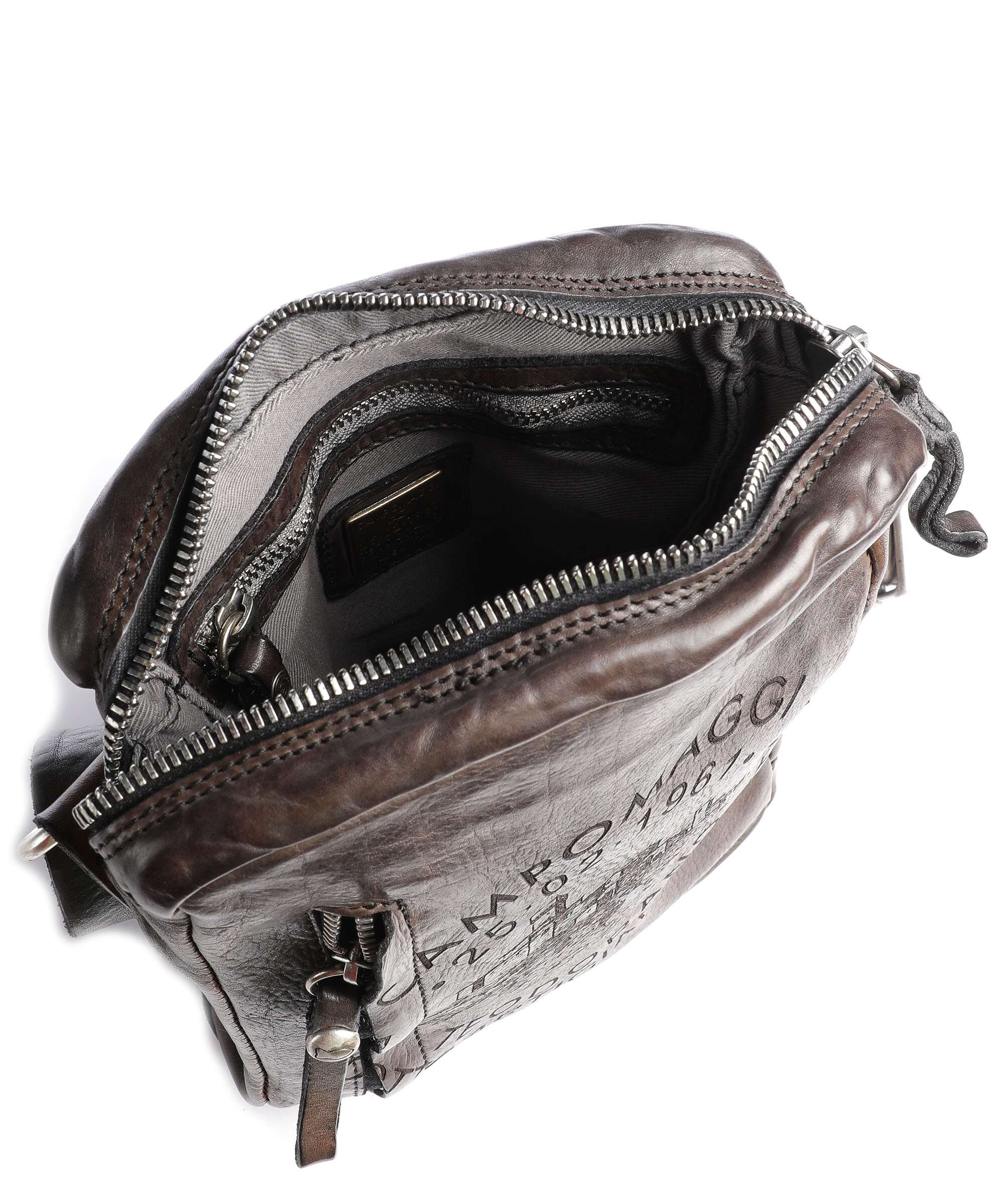 Campomaggi Crossbody bag grigio - Image 5