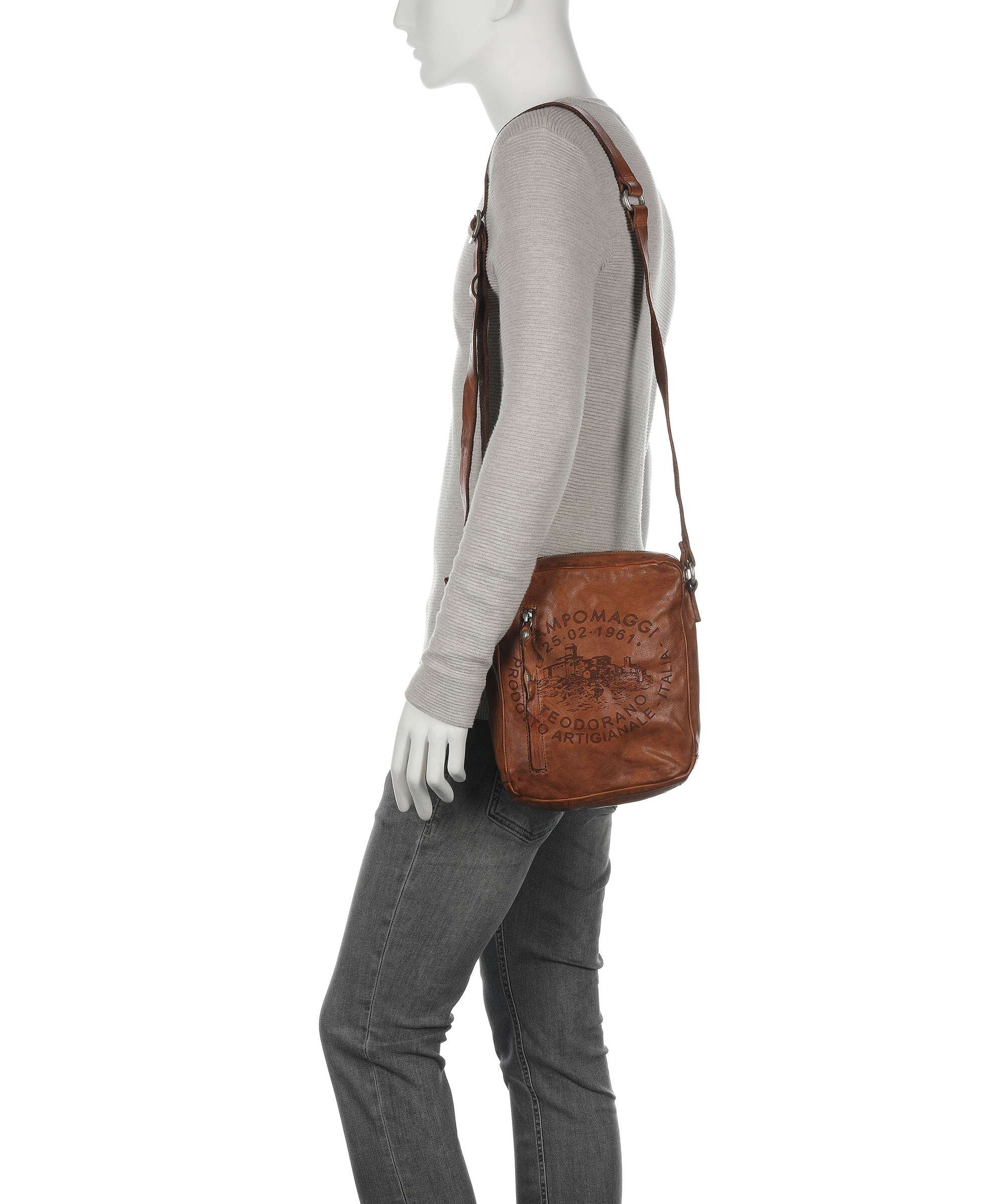 Campomaggi Crossbody bag cognac - Image 3
