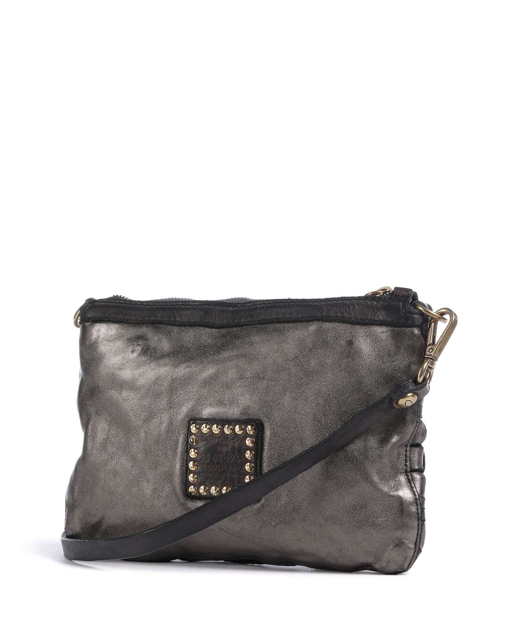 Campomaggi Crossbody bag lead grey - Image 2