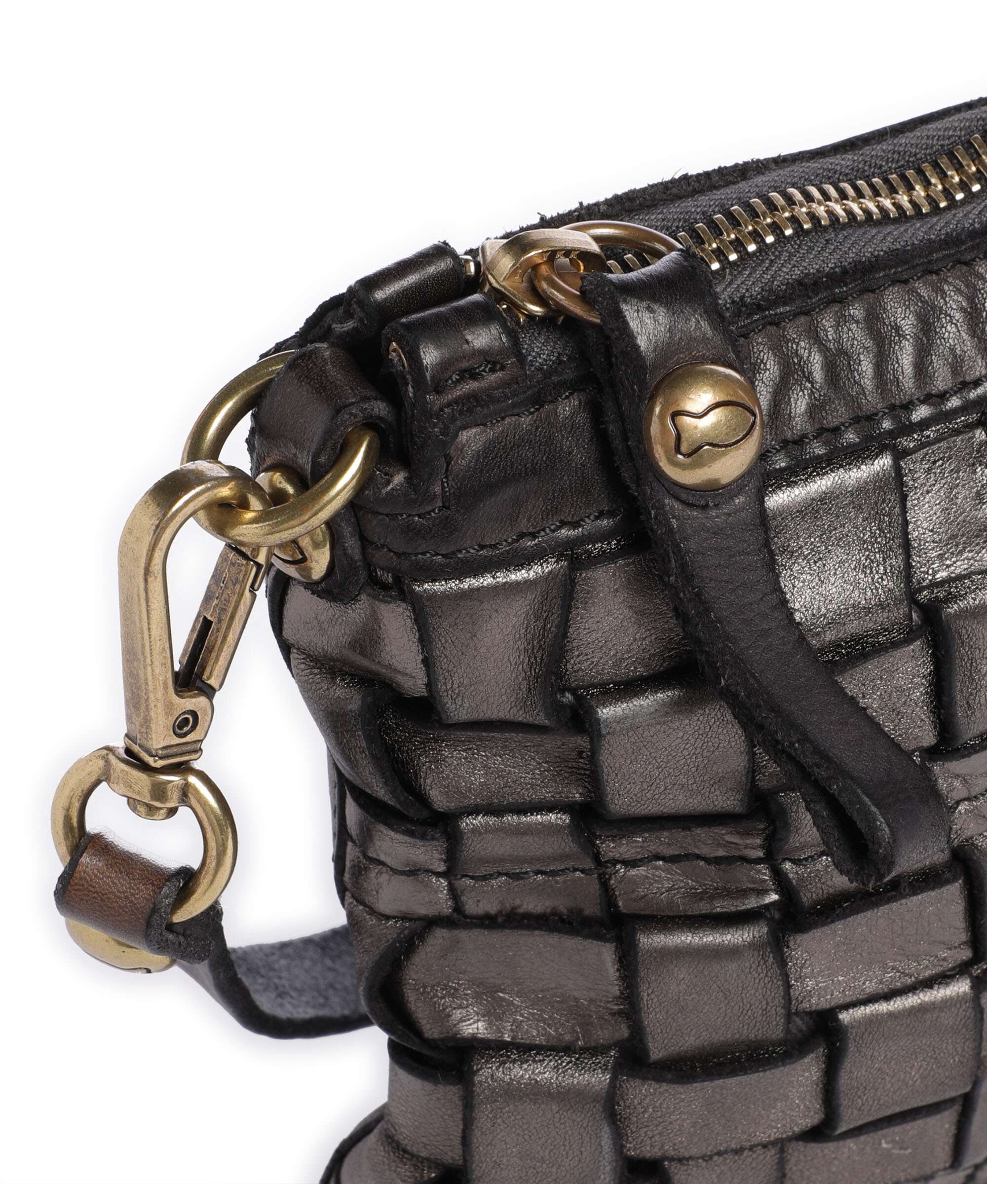 Campomaggi Crossbody bag lead grey - Image 4