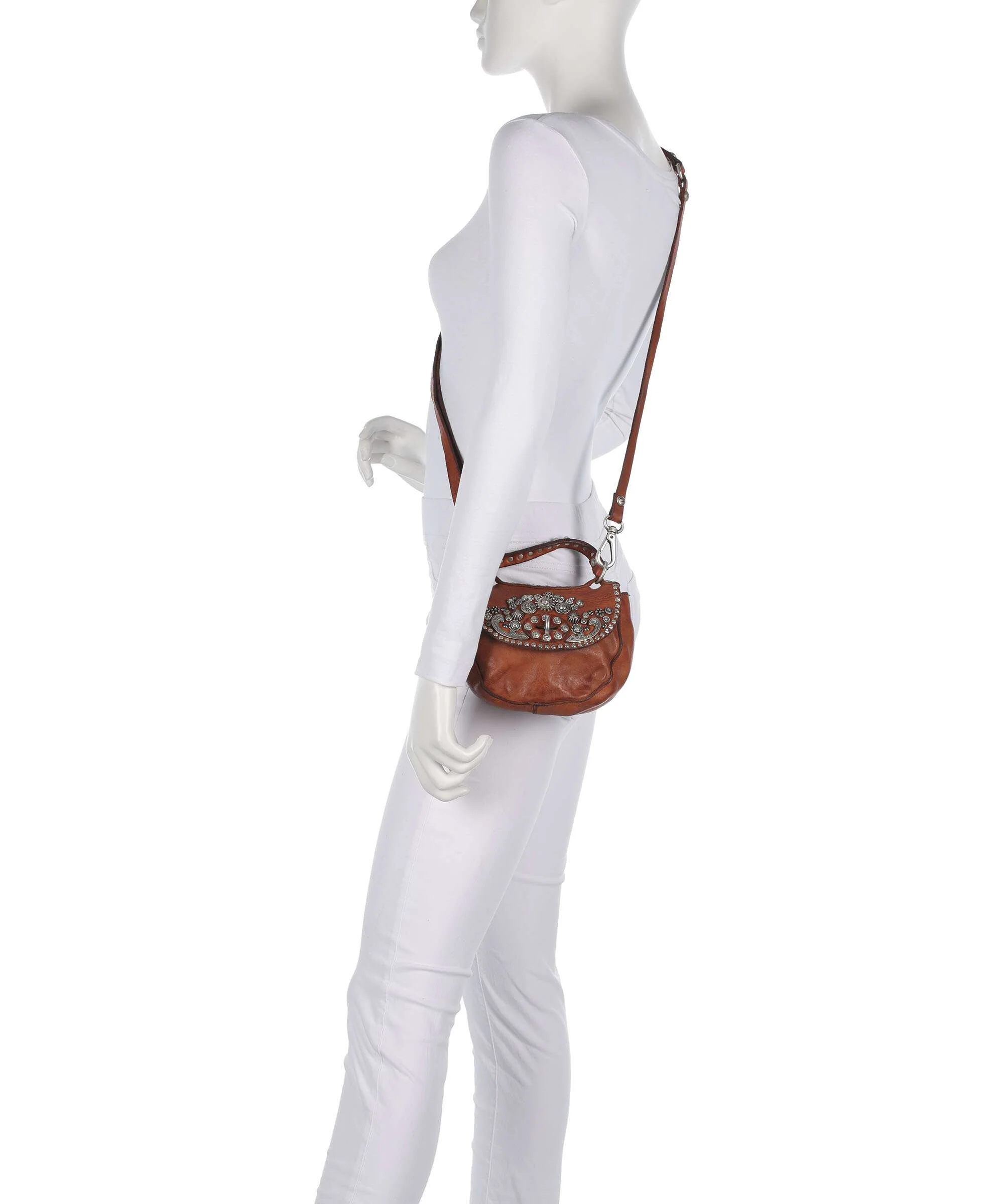 Campomaggi Crossbody bag cognac - Image 3