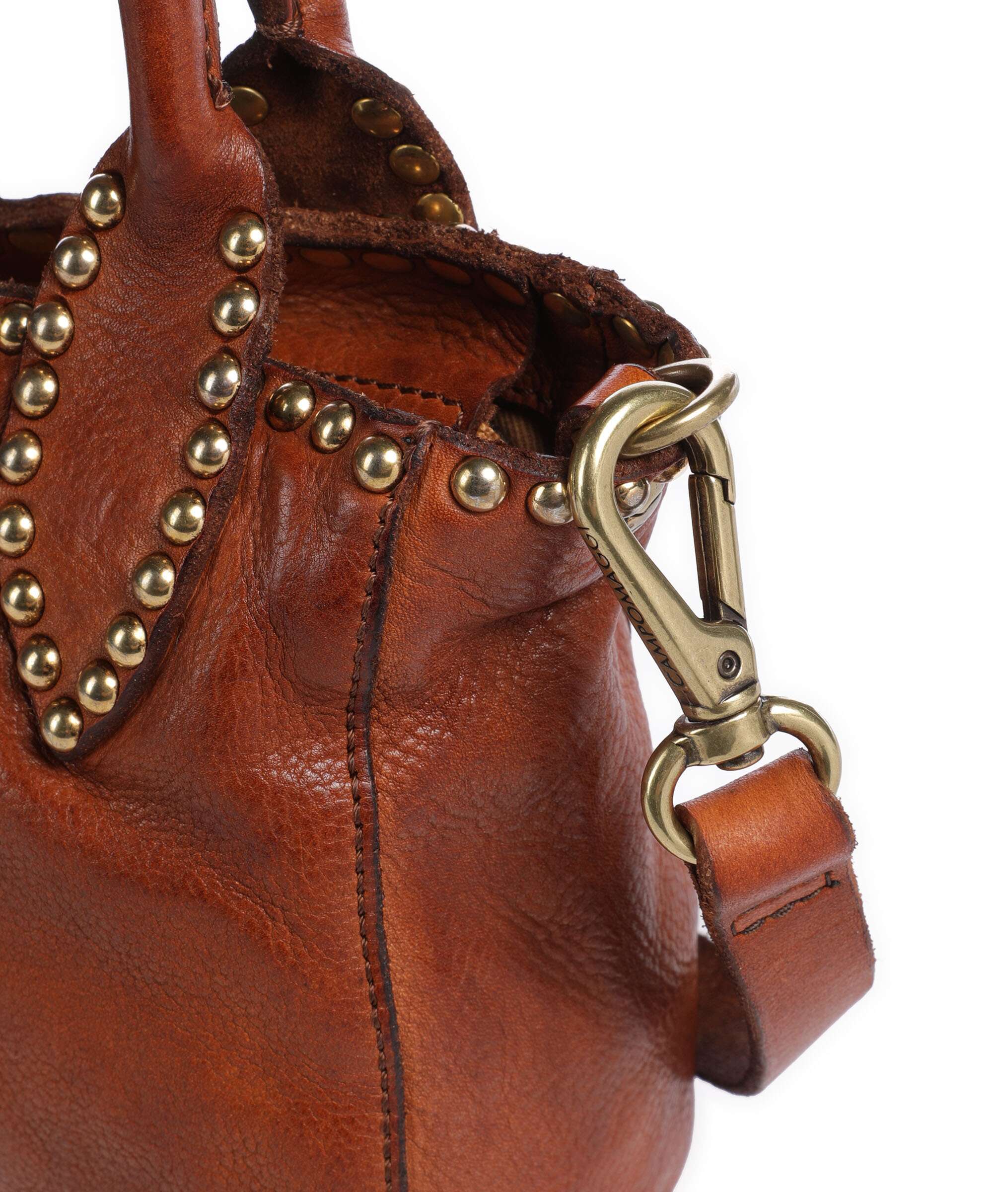 Campomaggi Crossbody bag cognac - Image 5