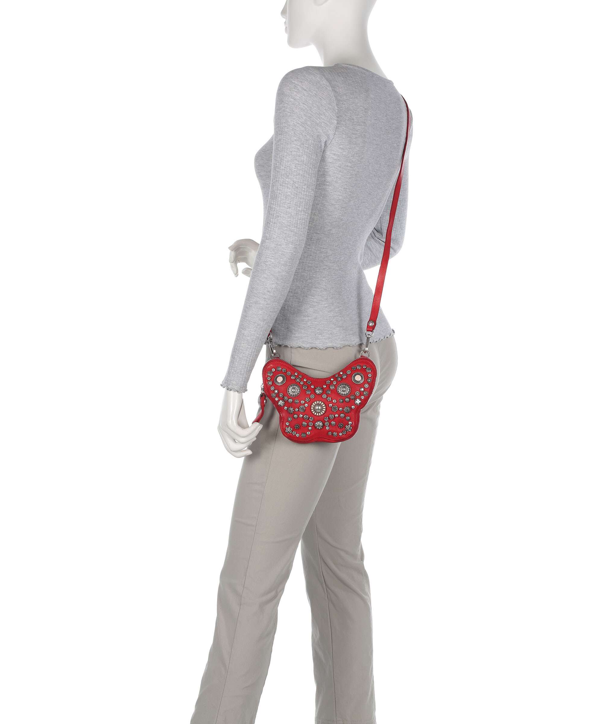 Campomaggi Crossbody bag red - Image 4