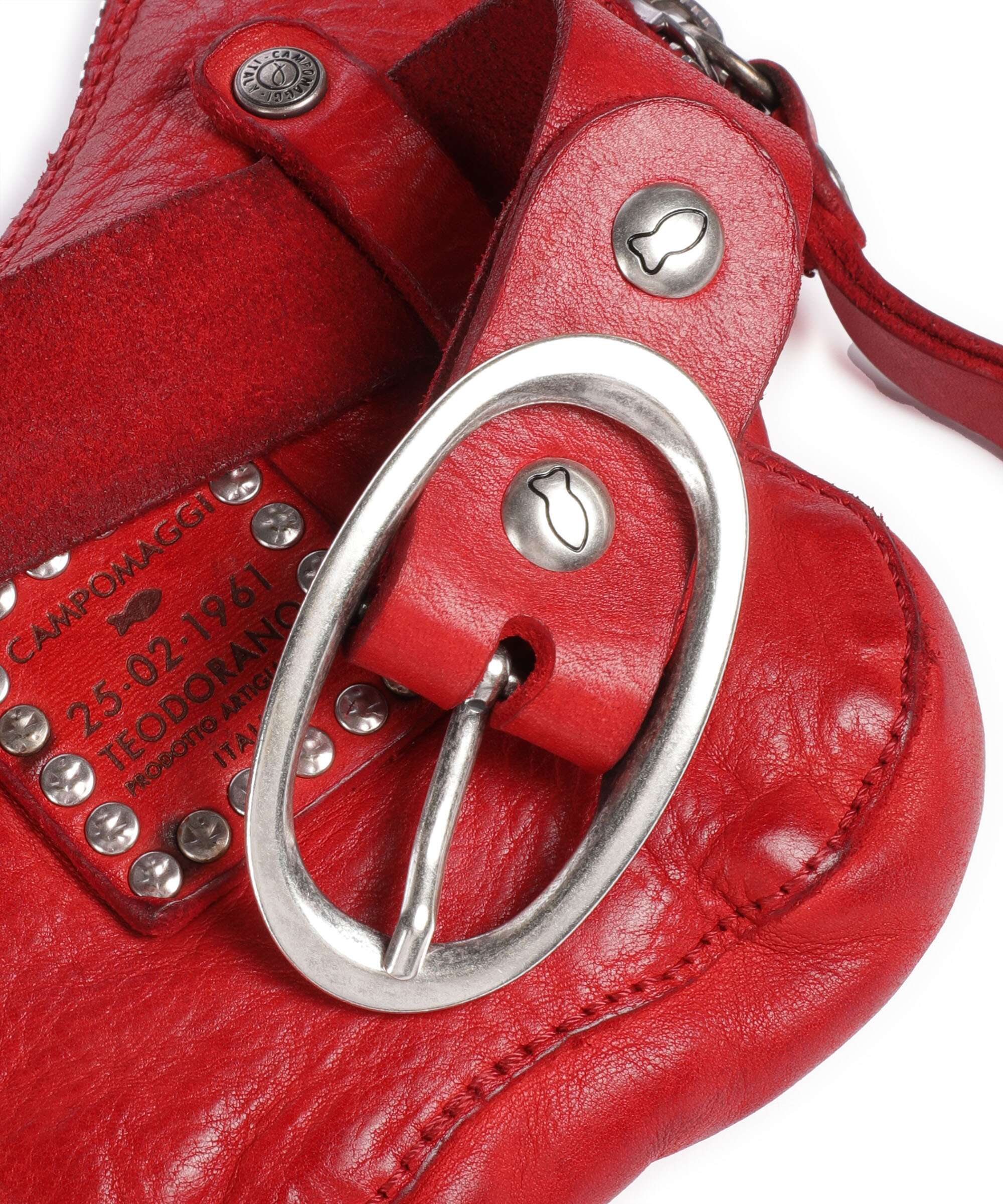Campomaggi Crossbody bag red - Image 5