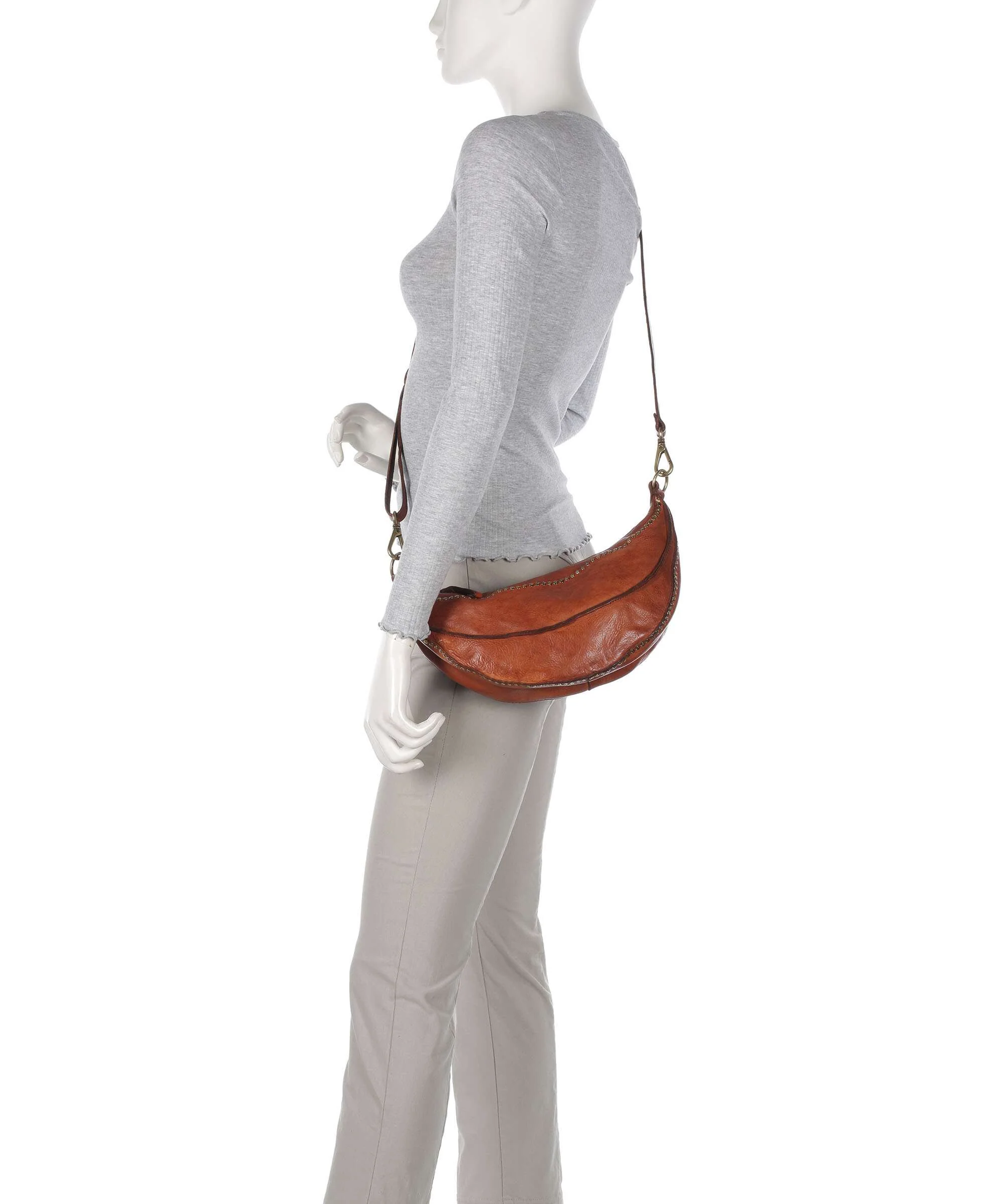 Campomaggi Crossbody bag cognac - Image 3
