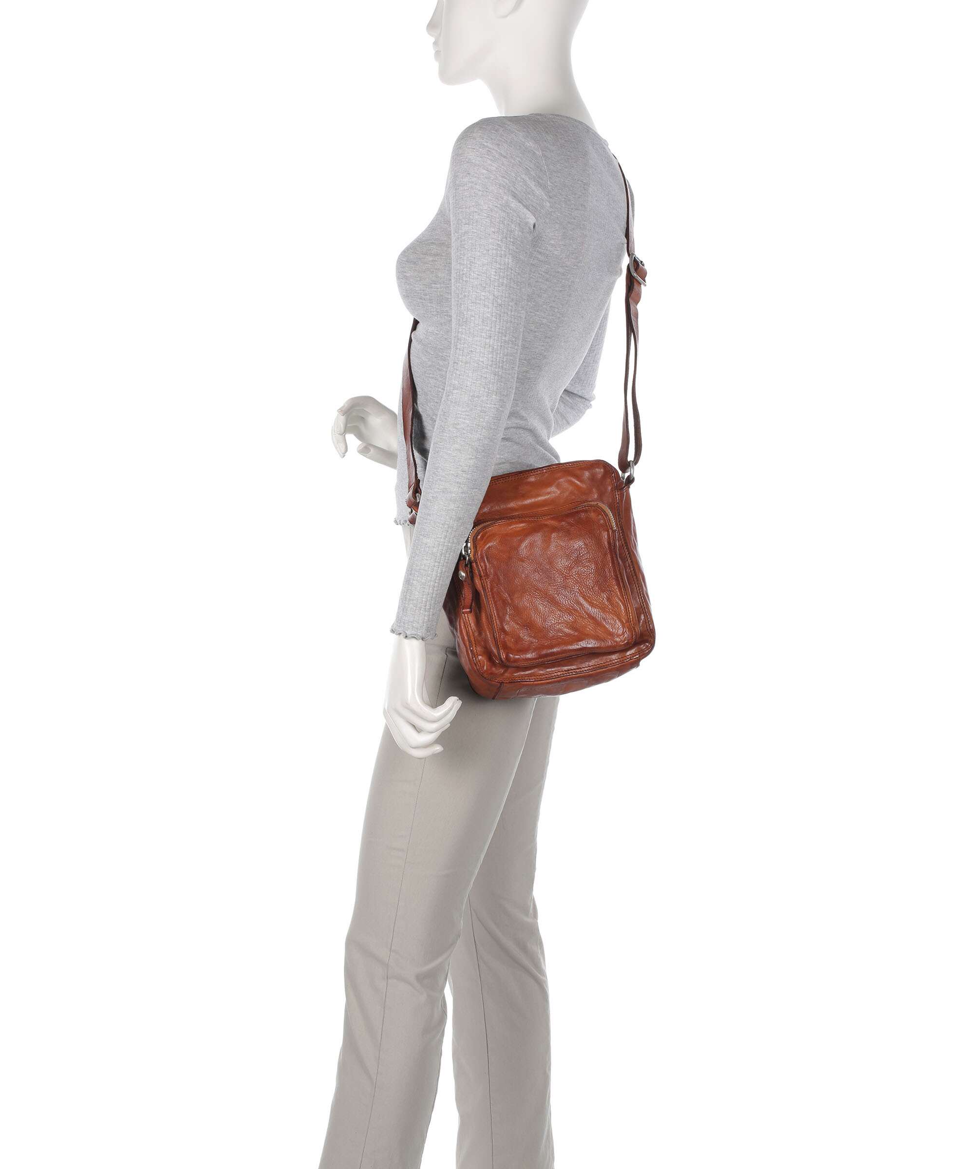 Campomaggi Crossbody bag cognac - Image 3