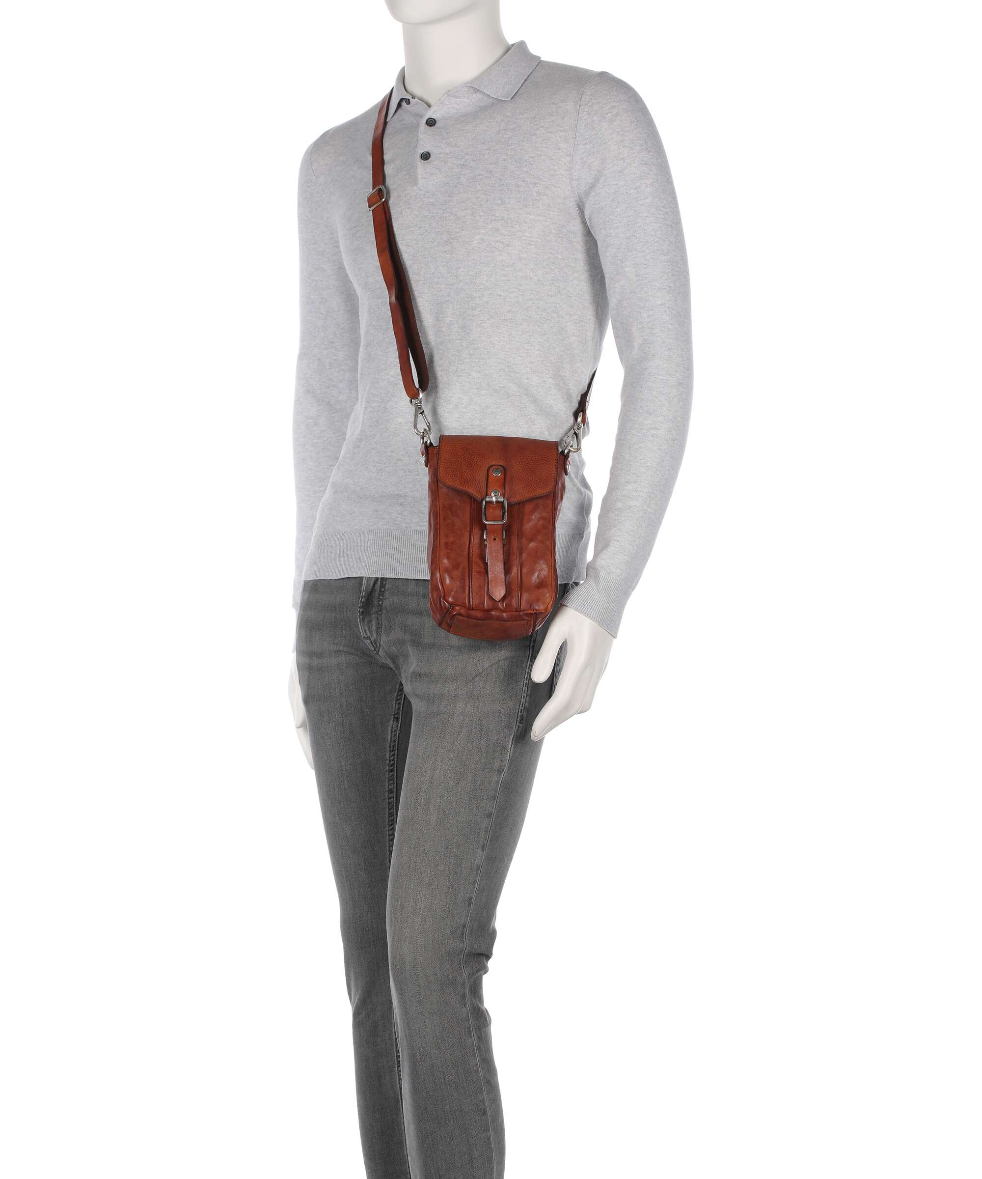 Campomaggi Crossbody bag cognac - Image 3