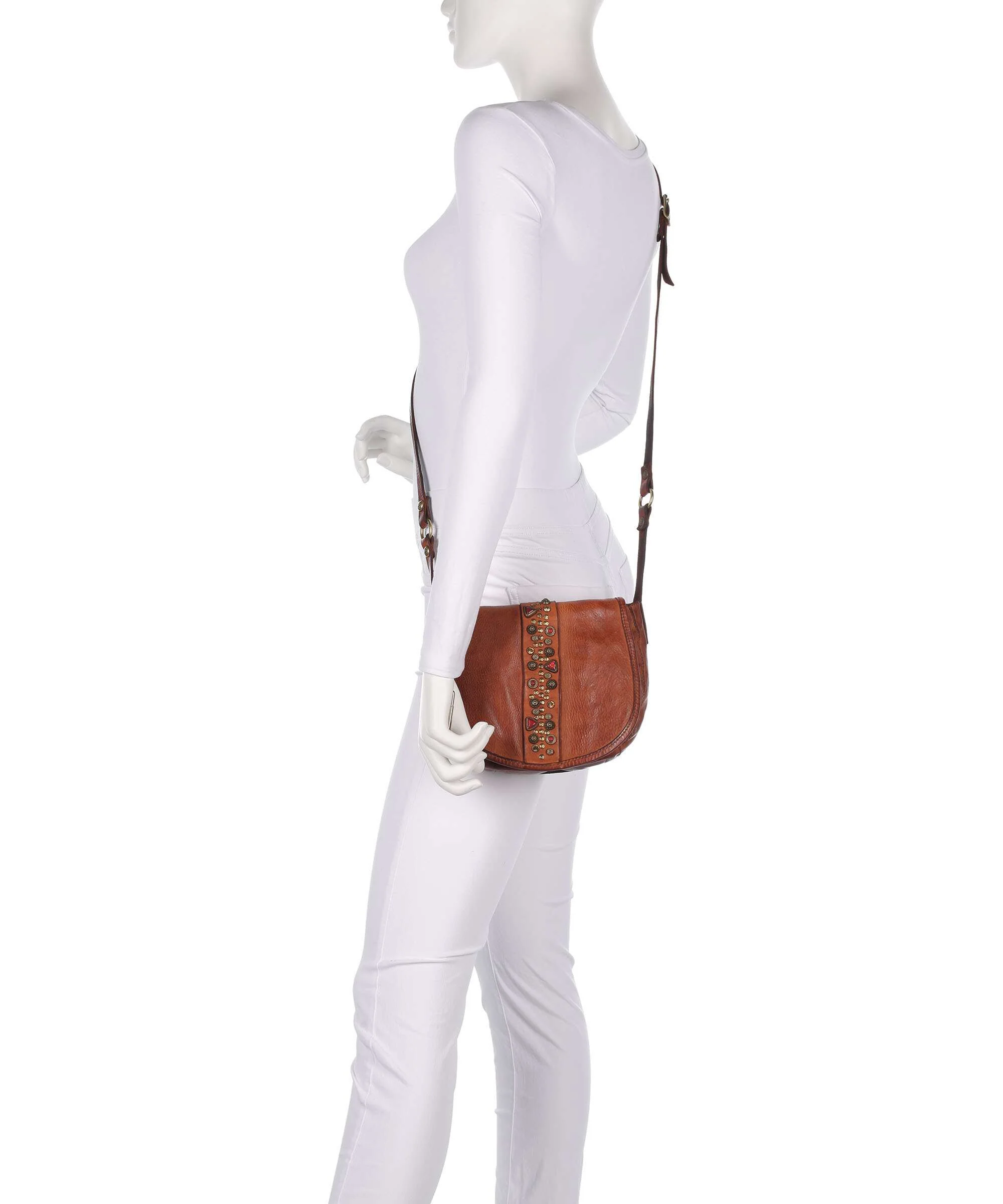 Campomaggi Crossbody bag cognac - Image 3