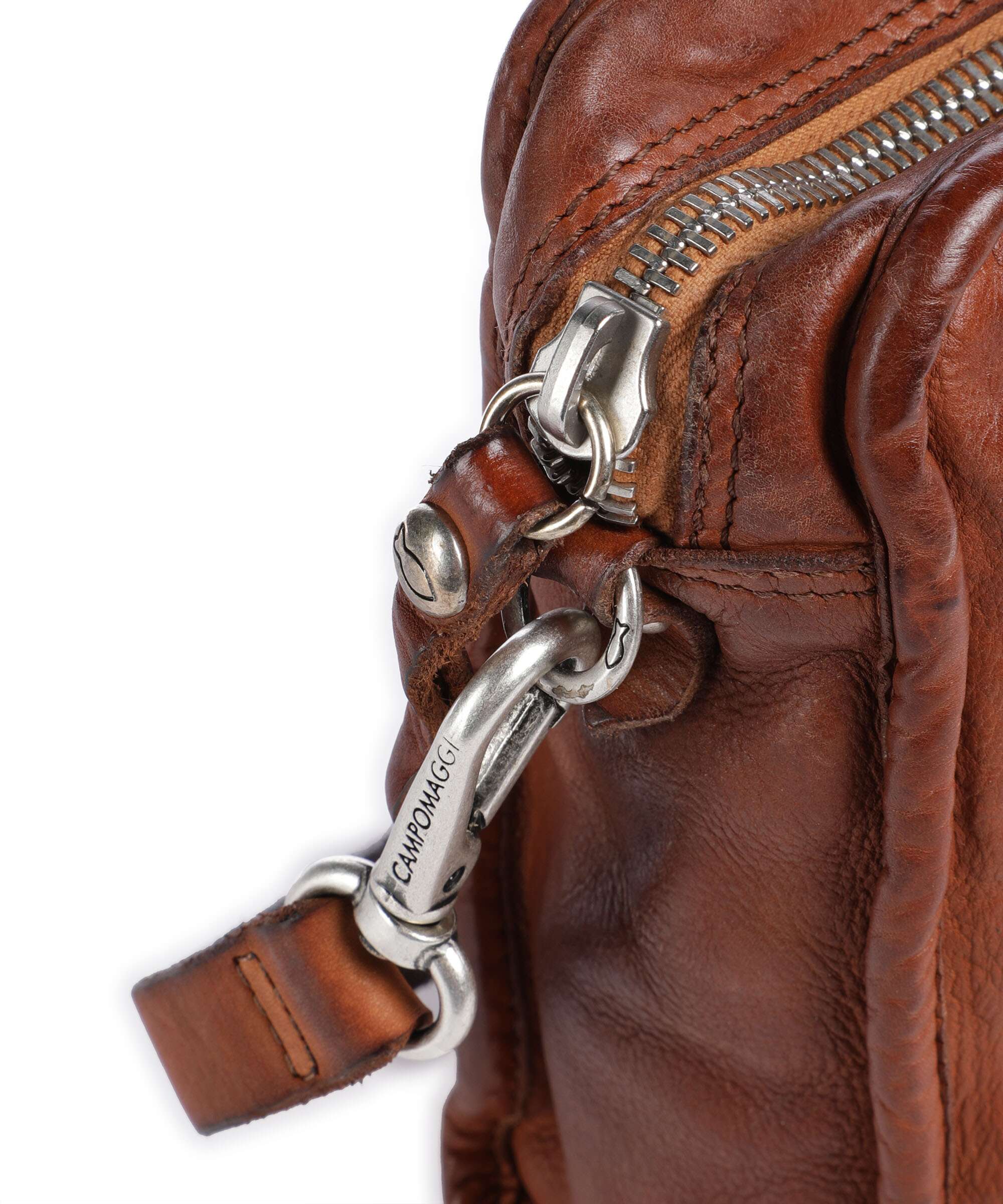 Campomaggi Crossbody bag cognac - Image 5