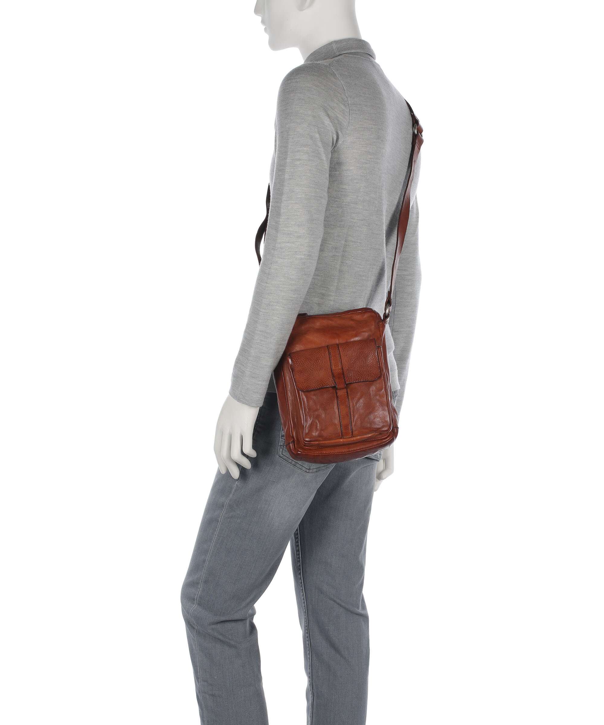 Campomaggi Crossbody bag cognac - Image 3