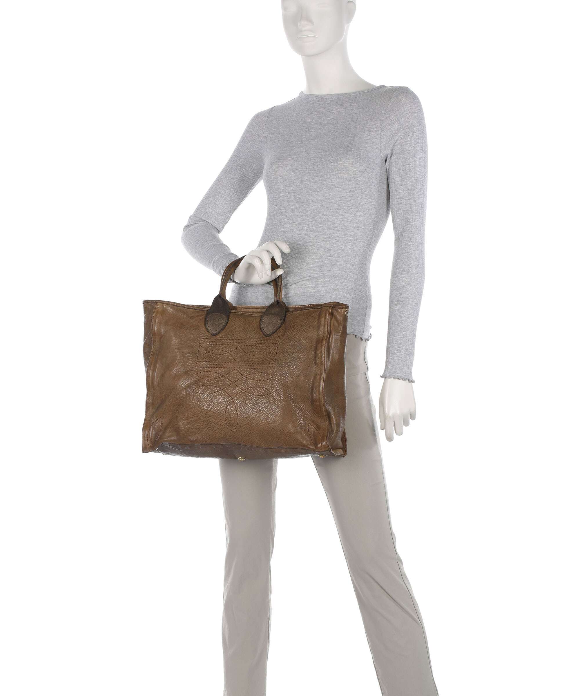 Campomaggi Handbag verde militare - Image 3