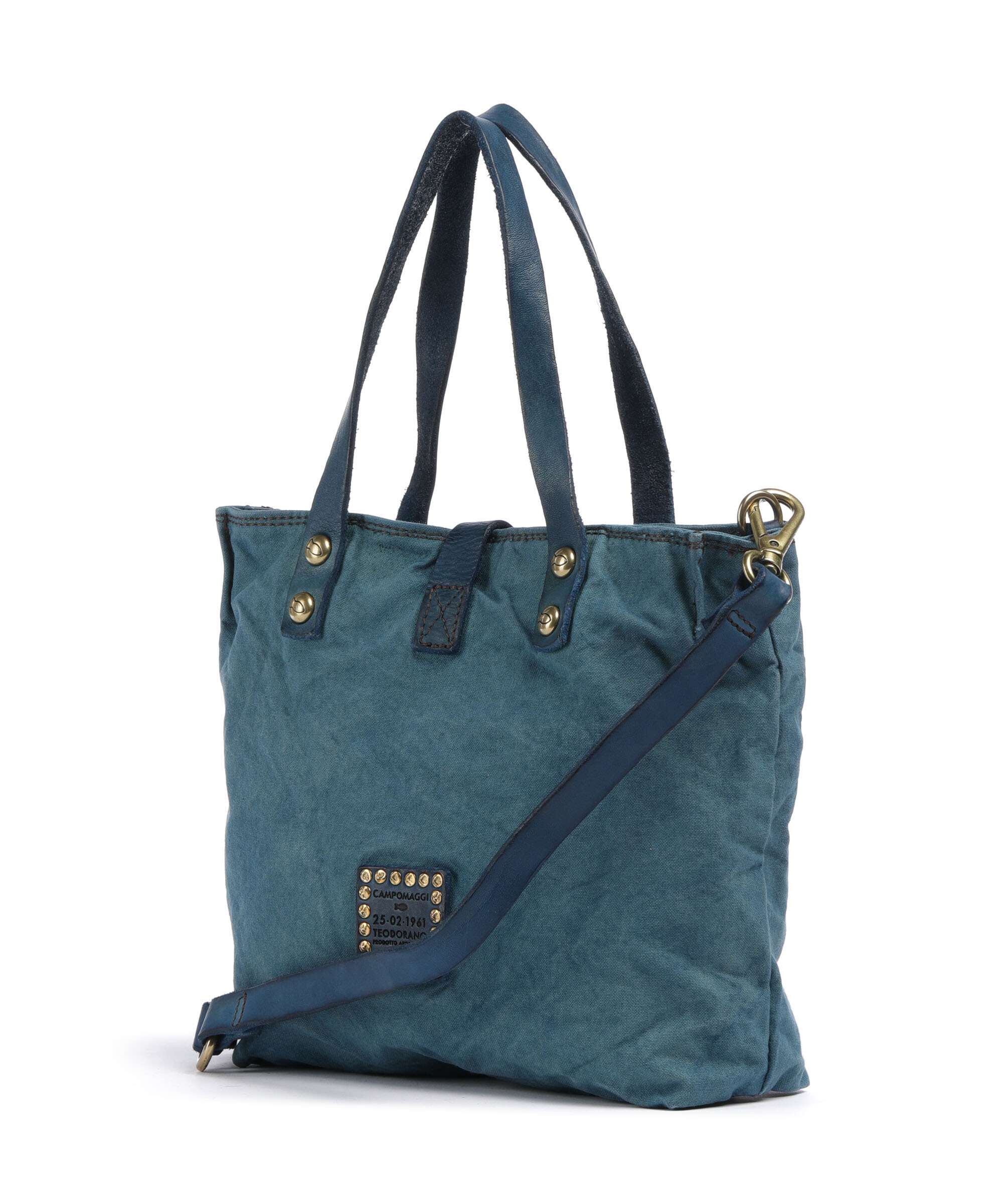Campomaggi Handbag beige/zaffiro/moro - Image 2